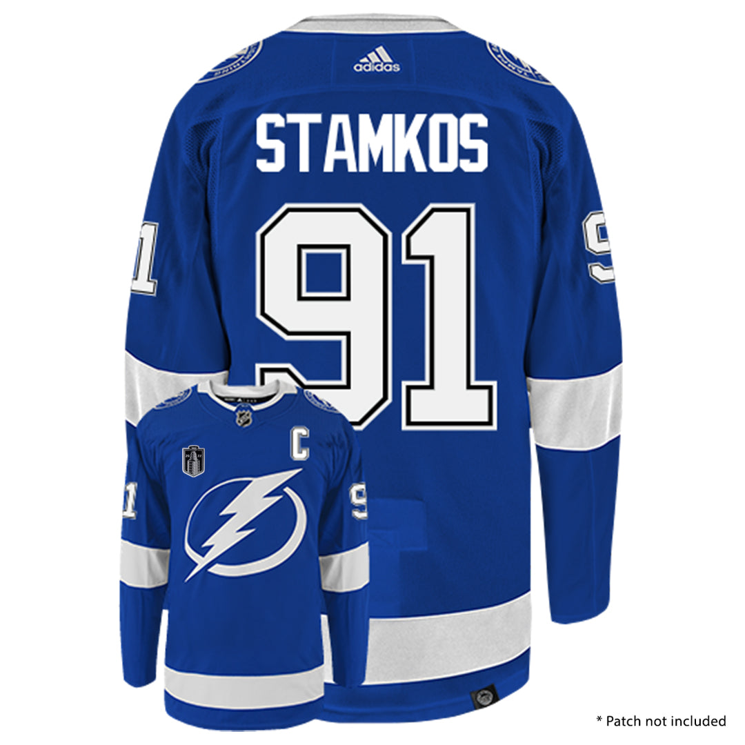 Steven Stamkos Tampa Bay Lightning Adidas Primegreen Authentic NHL Hockey Jersey - vstockx