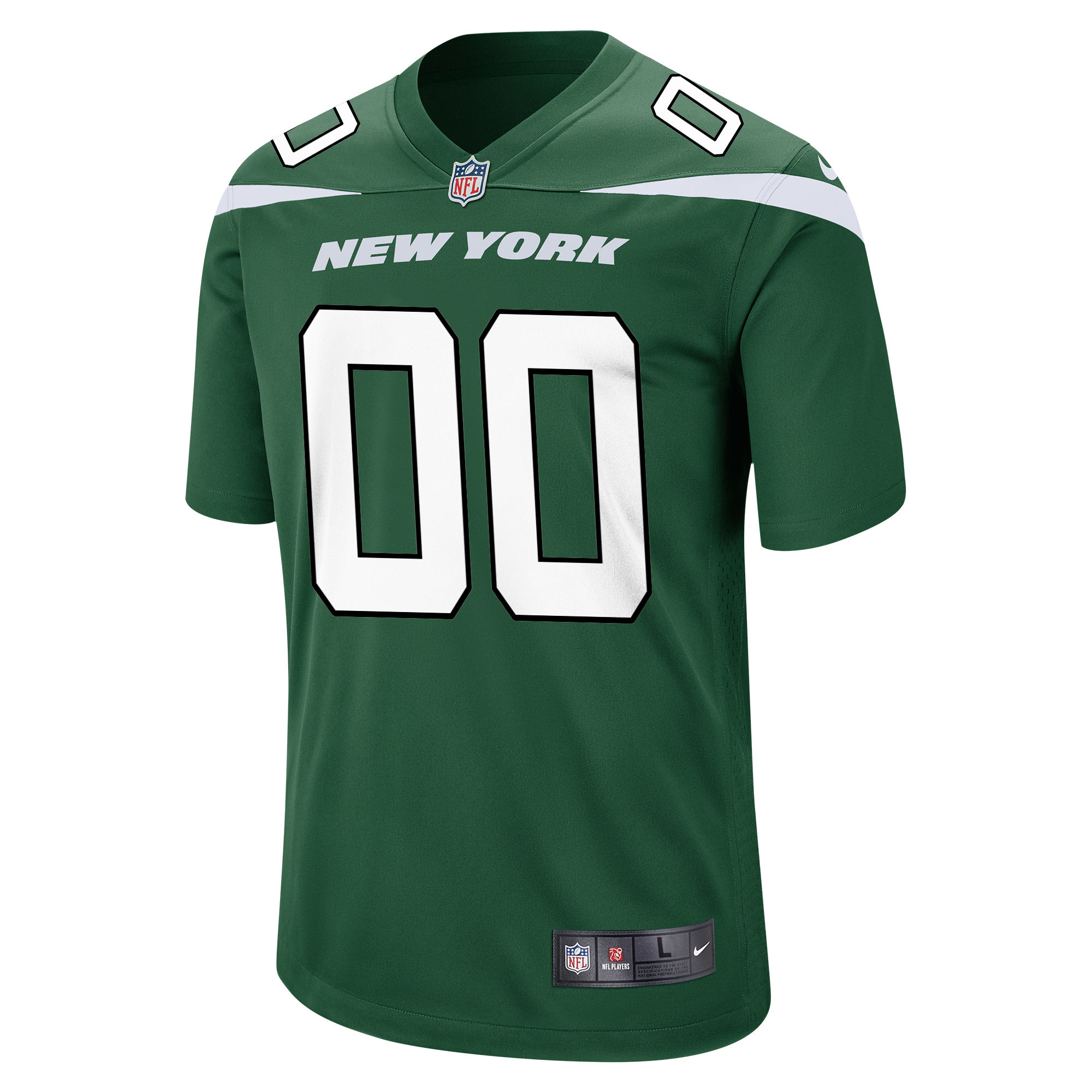 New York Jets Nike Youth Custom Game Jersey - Gotham Green - vstockx