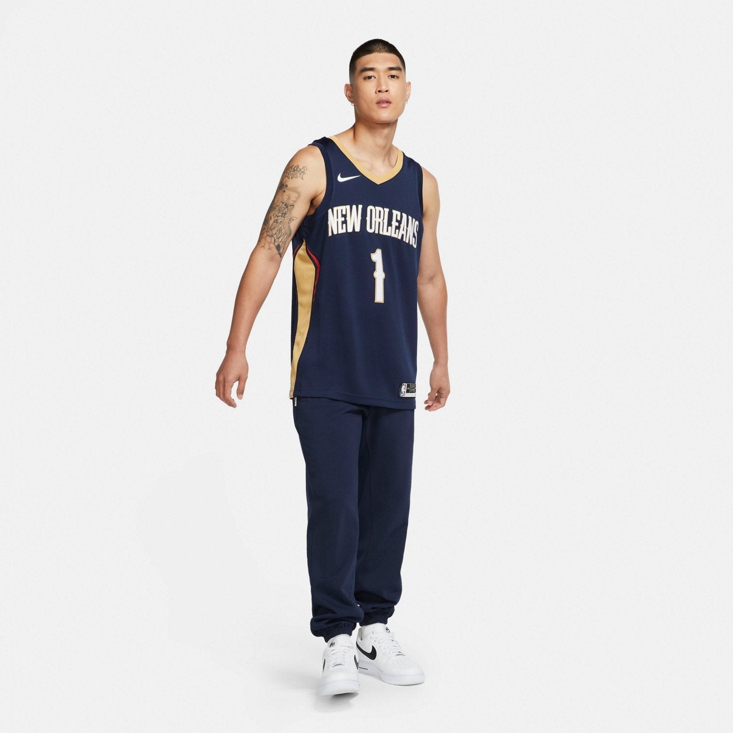 Nike Men's New Orleans Pelicans Zion Williamson Swingman Icon Jersey - vstockx