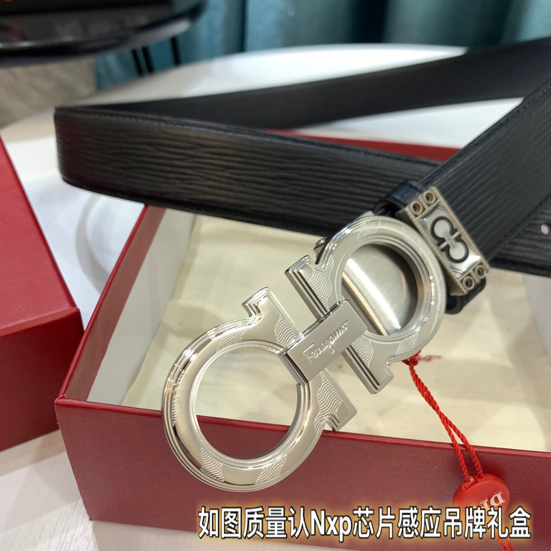 Streetwear Belt Ferragamo 319421 size:3.5cm - vstockx