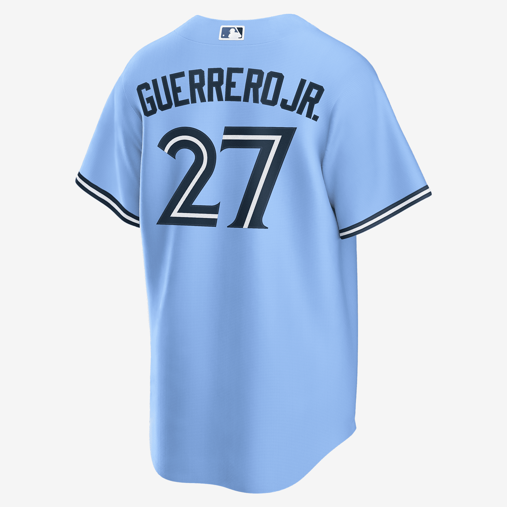 MLB Toronto Blue Jays (Vladimir Guerrero Jr.) Men's Replica Baseball Jersey - Powder Blue - vstockx