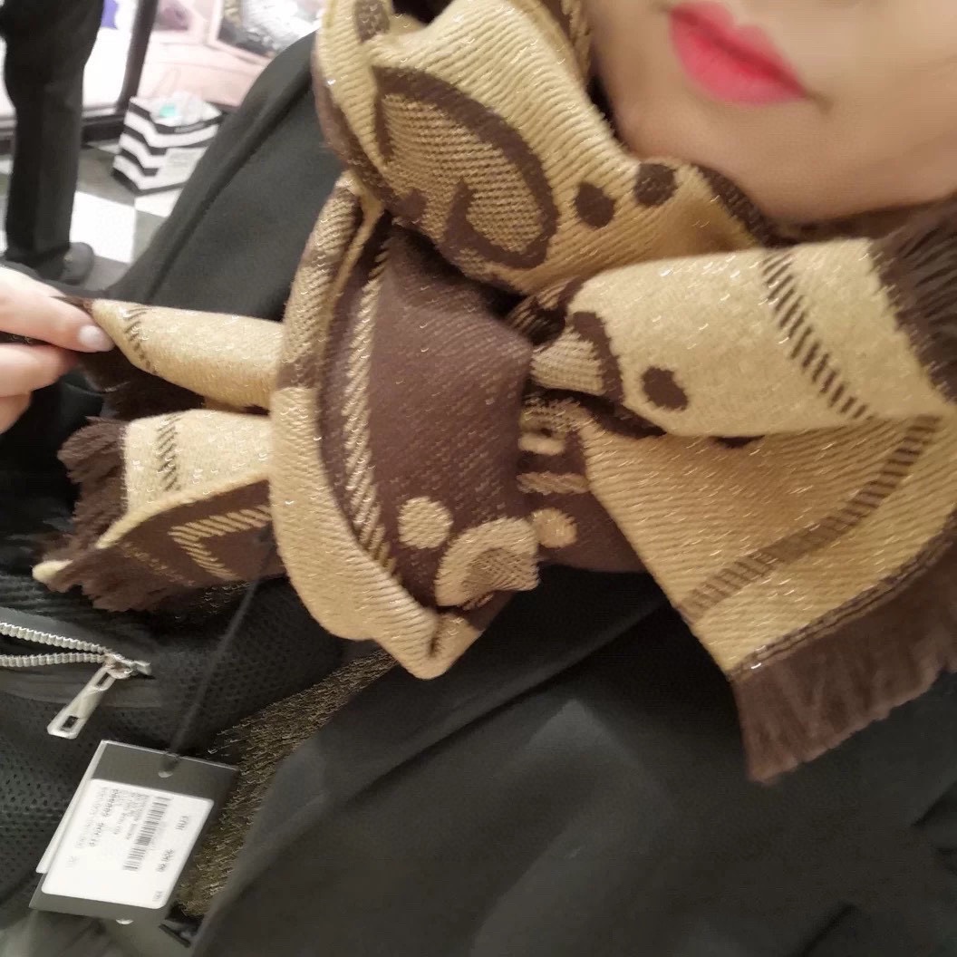 Streetwear Scarf GUCCI 328734 SIZE:45*195cm - vstockx