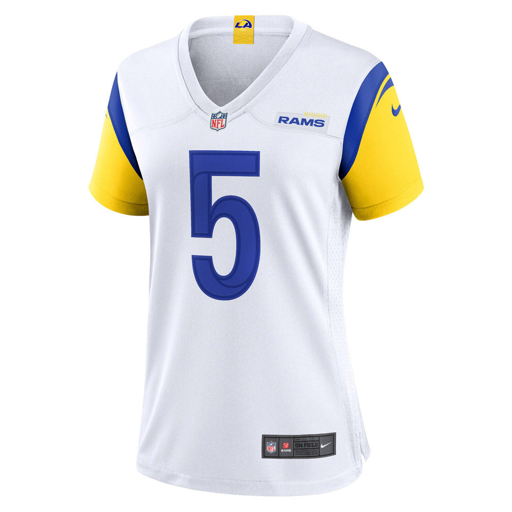 Women's Los Angeles Rams Jalen Ramsey Game Jersey- White - vstockx