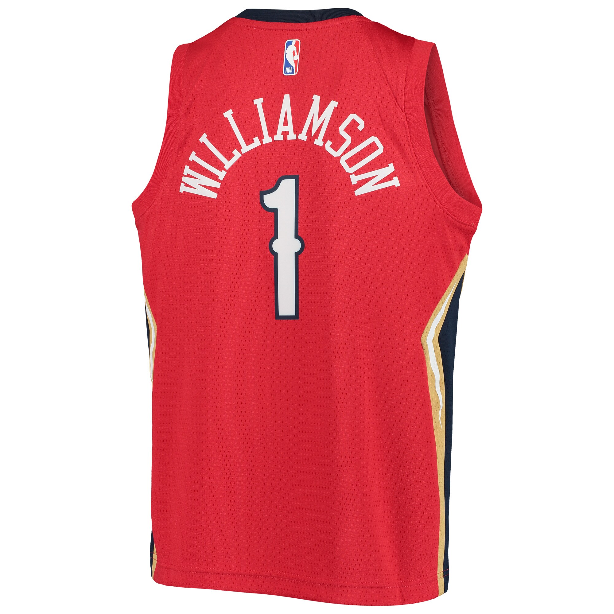 Zion Williamson New Orleans Pelicans Jordans Brand Youth 2020/21 Swingman Player Jersey - Statement Edition - Red - vstockx