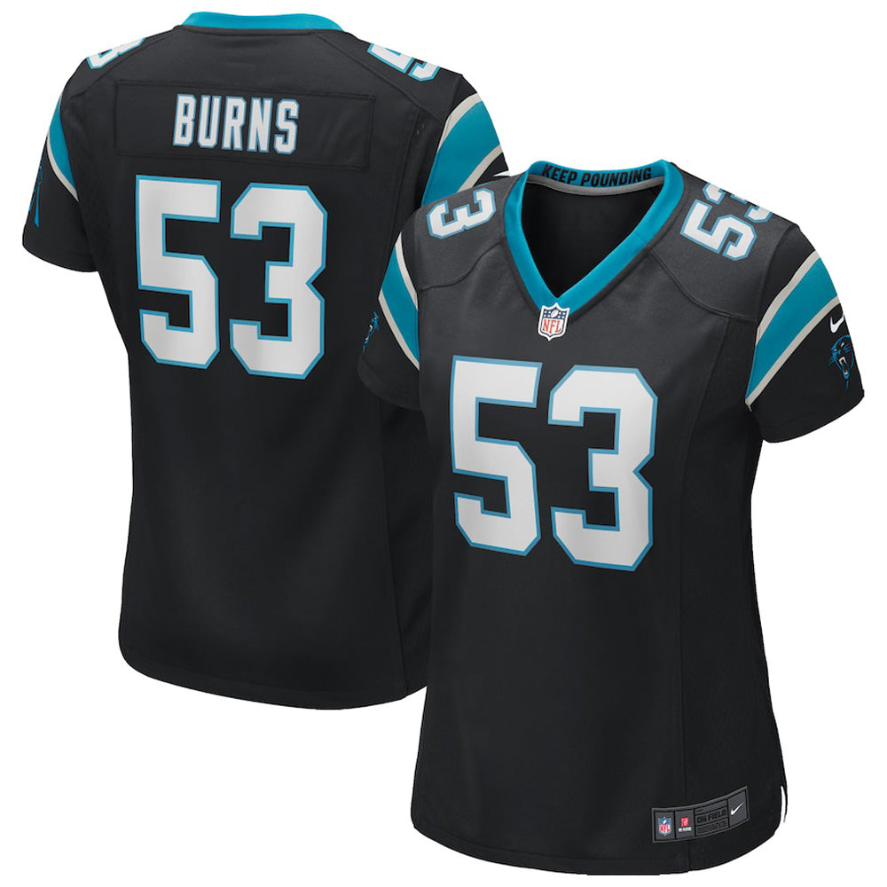 Women's Carolina Panthers Brian Burns Game Jersey - Black - vstockx