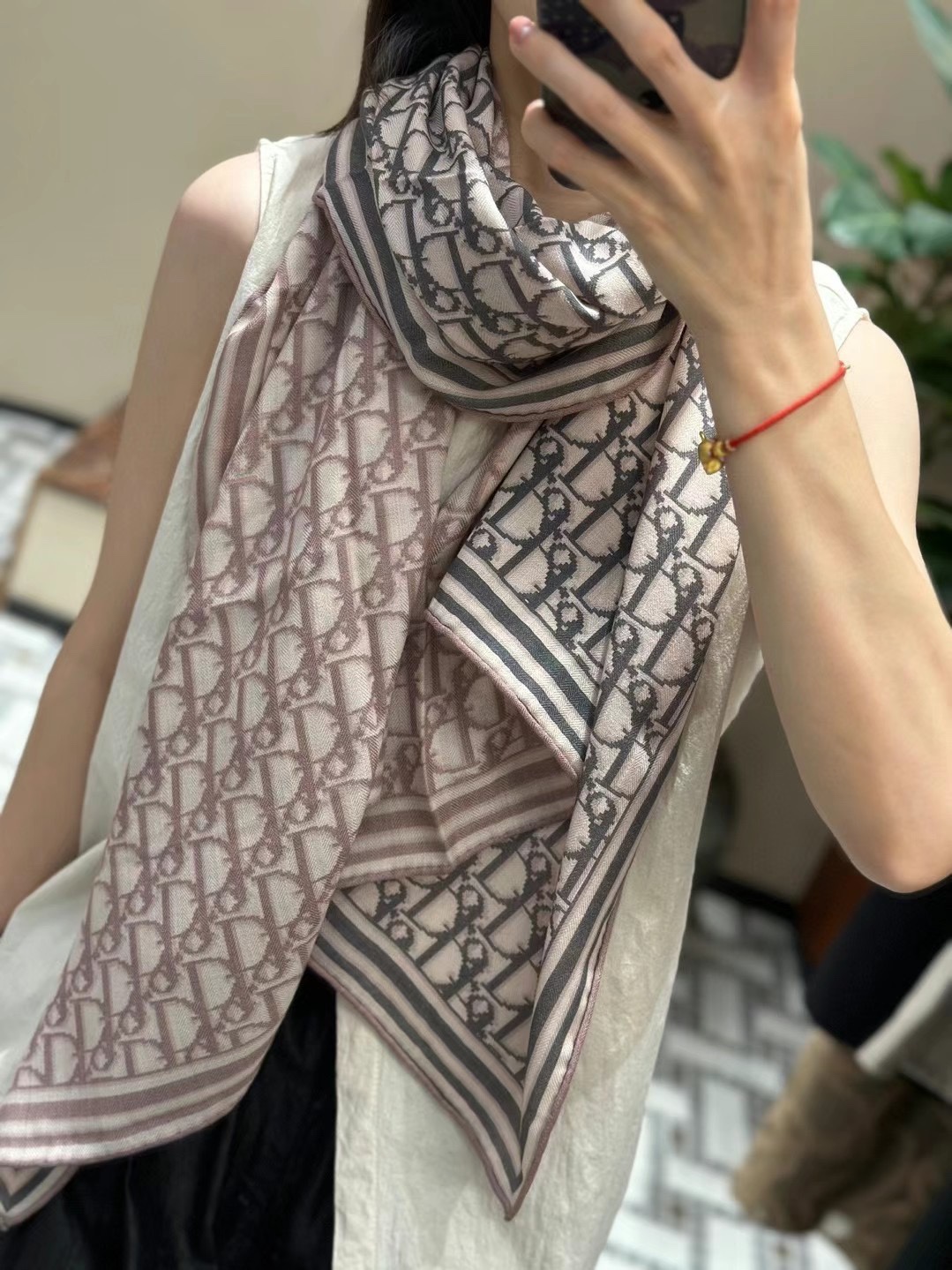 Streetwear Scarf Dior 328965 size:65x180cm - vstockx