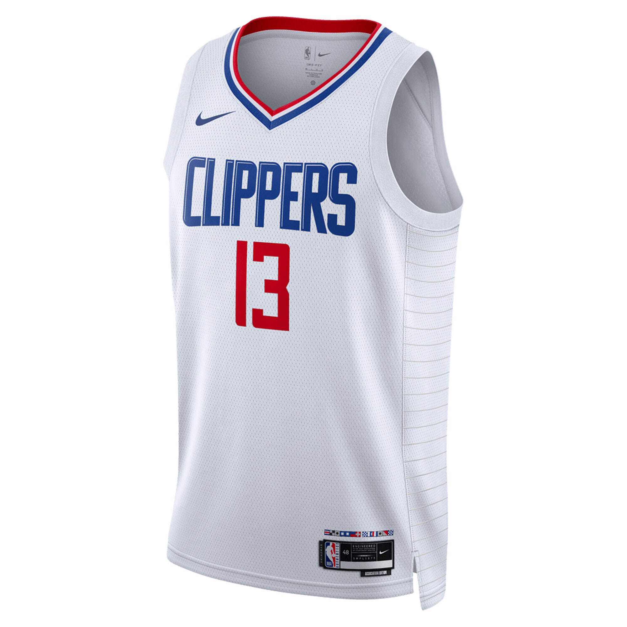 Paul George LA Clippers Nike Unisex Swingman Jersey - Association Edition - White - vstockx