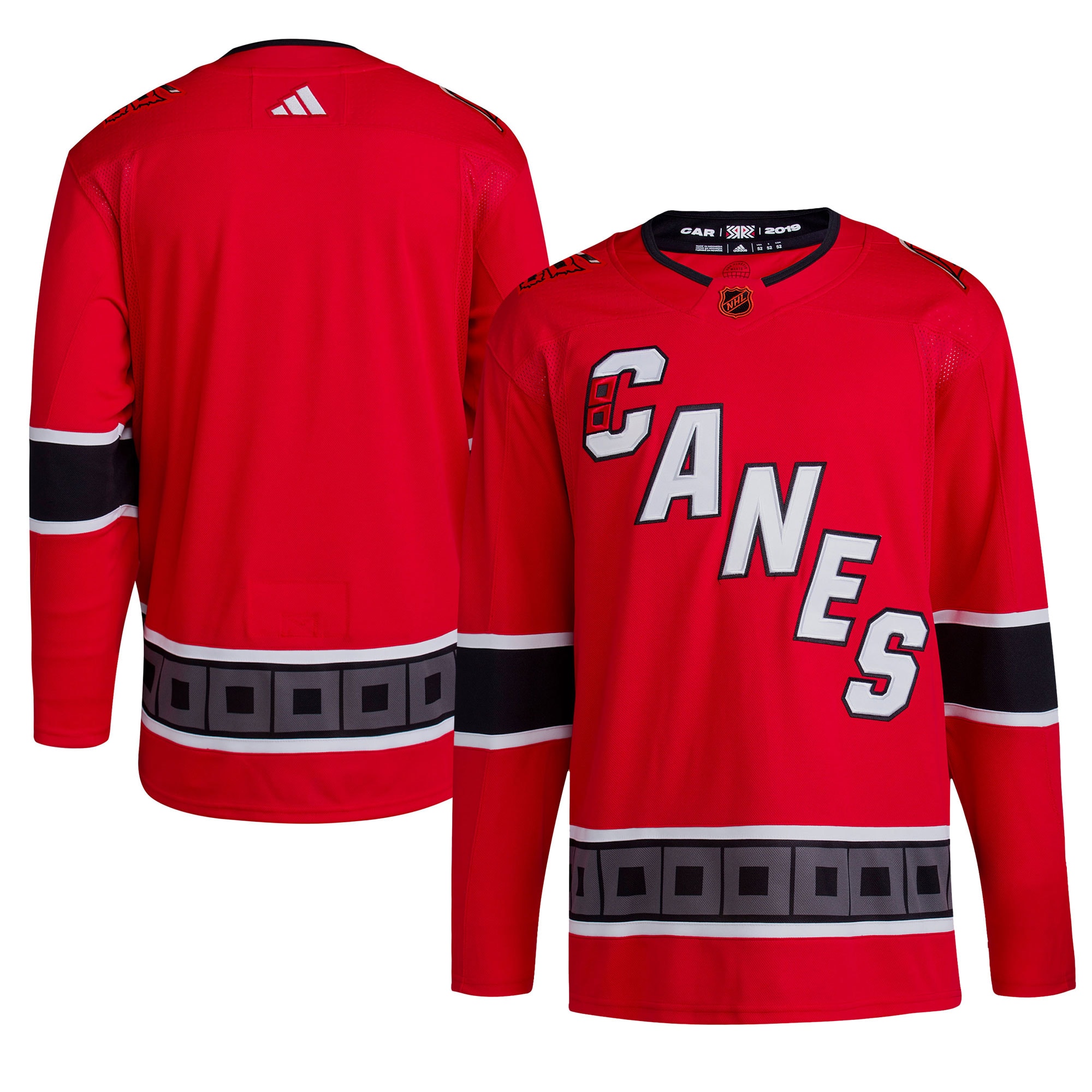 Carolina Hurricanes adidas Reverse Retro 2.0 Authentic Blank Jersey - Red - vstockx