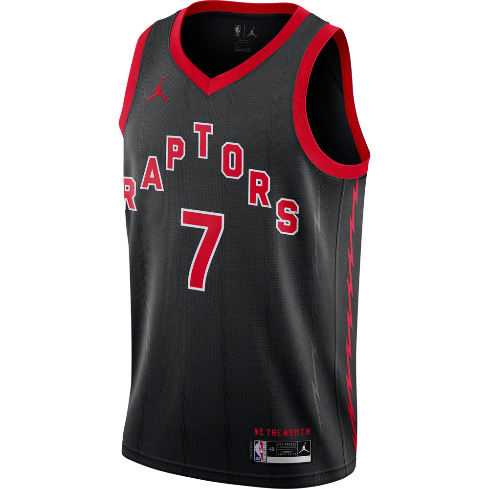 Youth Toronto Raptors Kyle Lowry Statement Edition Jersey - Black - vstockx