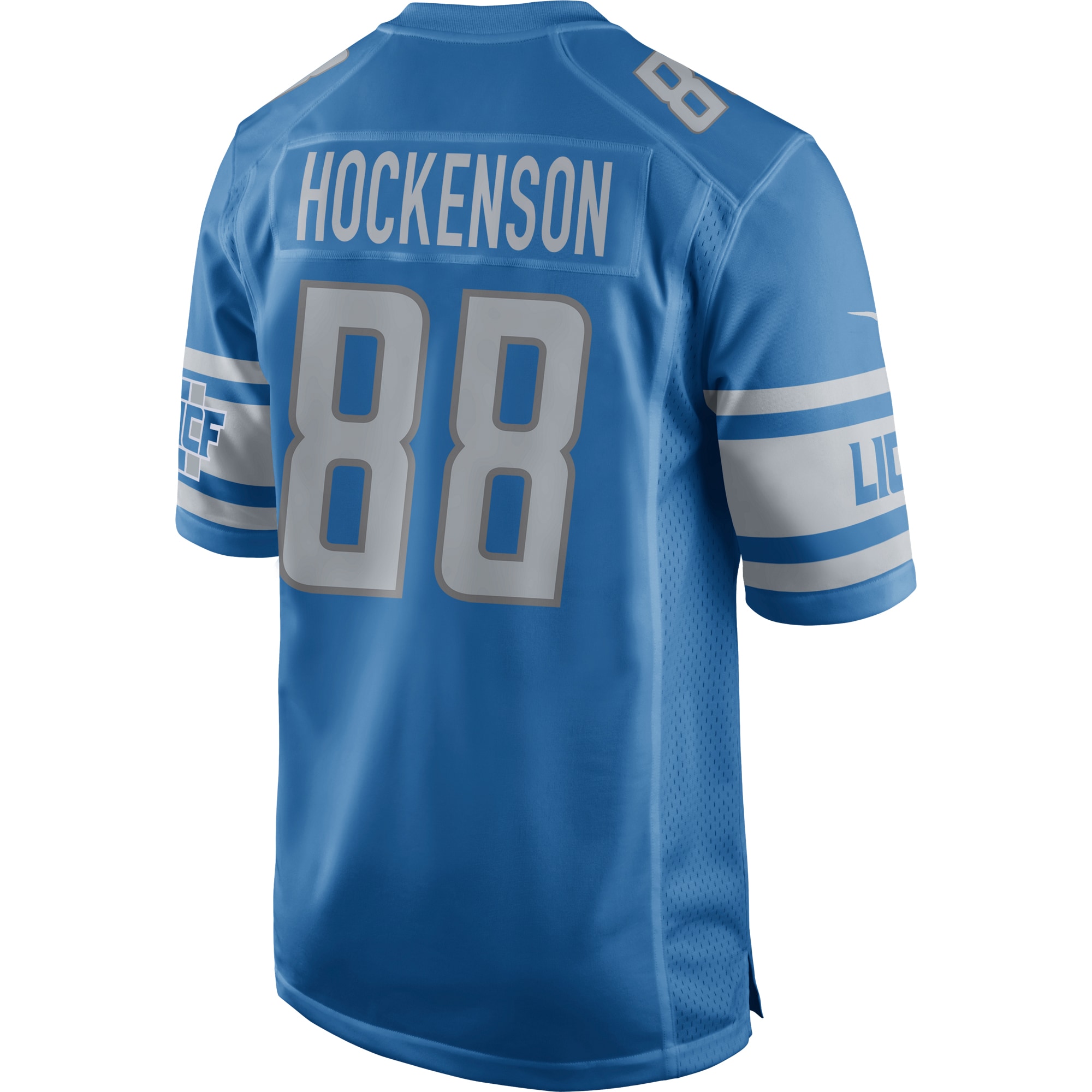 T.J. Hockenson Detroit Lions Nike Game Jersey - Blue - vstockx