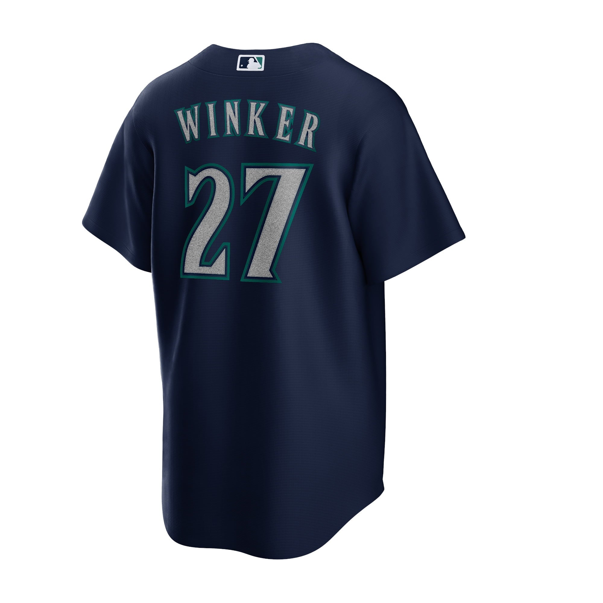 Men's Nike Jesse Winker Navy Seattle Mariners Alternate Replica Player Jersey - vstockx