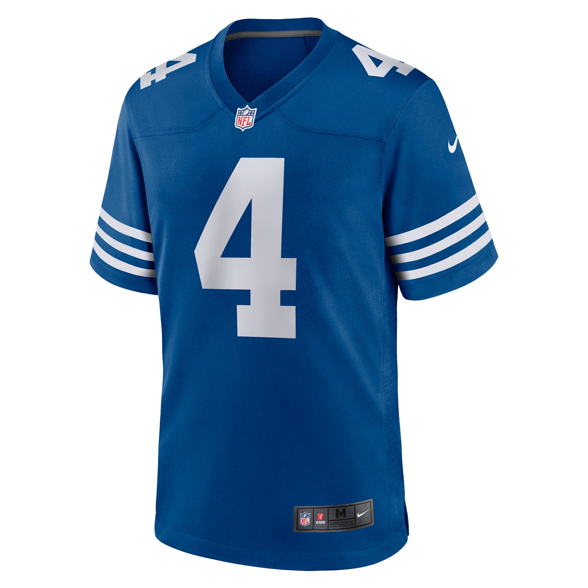 Sam Ehlinger Indianapolis Colts Nike Game Player Jersey - Blue - vstockx