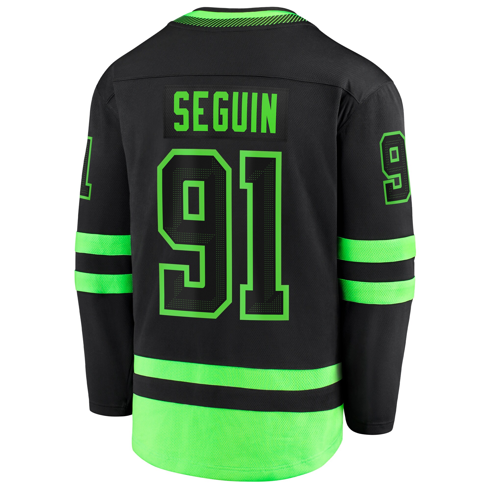 Tyler Seguin Dallas Stars Fanatics Branded 2020/21 Alternate Premier Breakaway Player Jersey - Black - vstockx