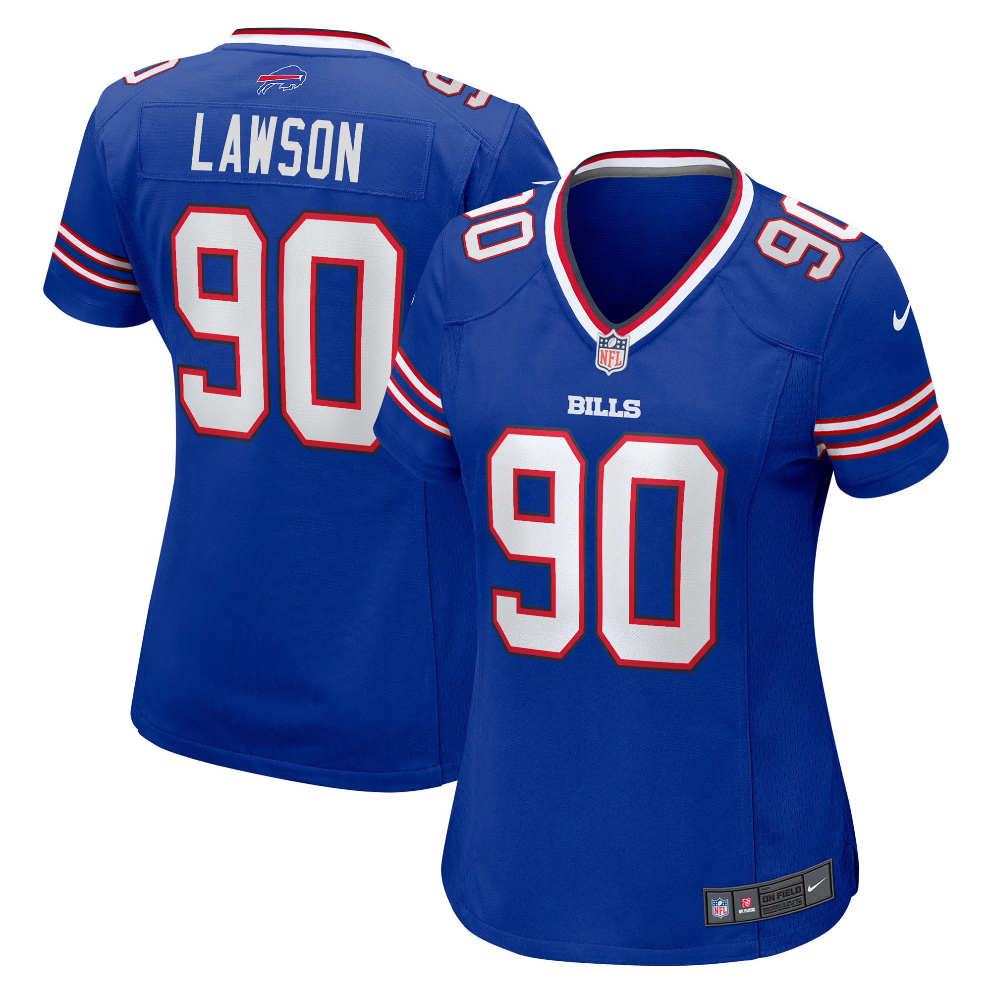 Shaq Lawson Buffalo Bills Nike Women's Game Jersey - Royal - vstockx
