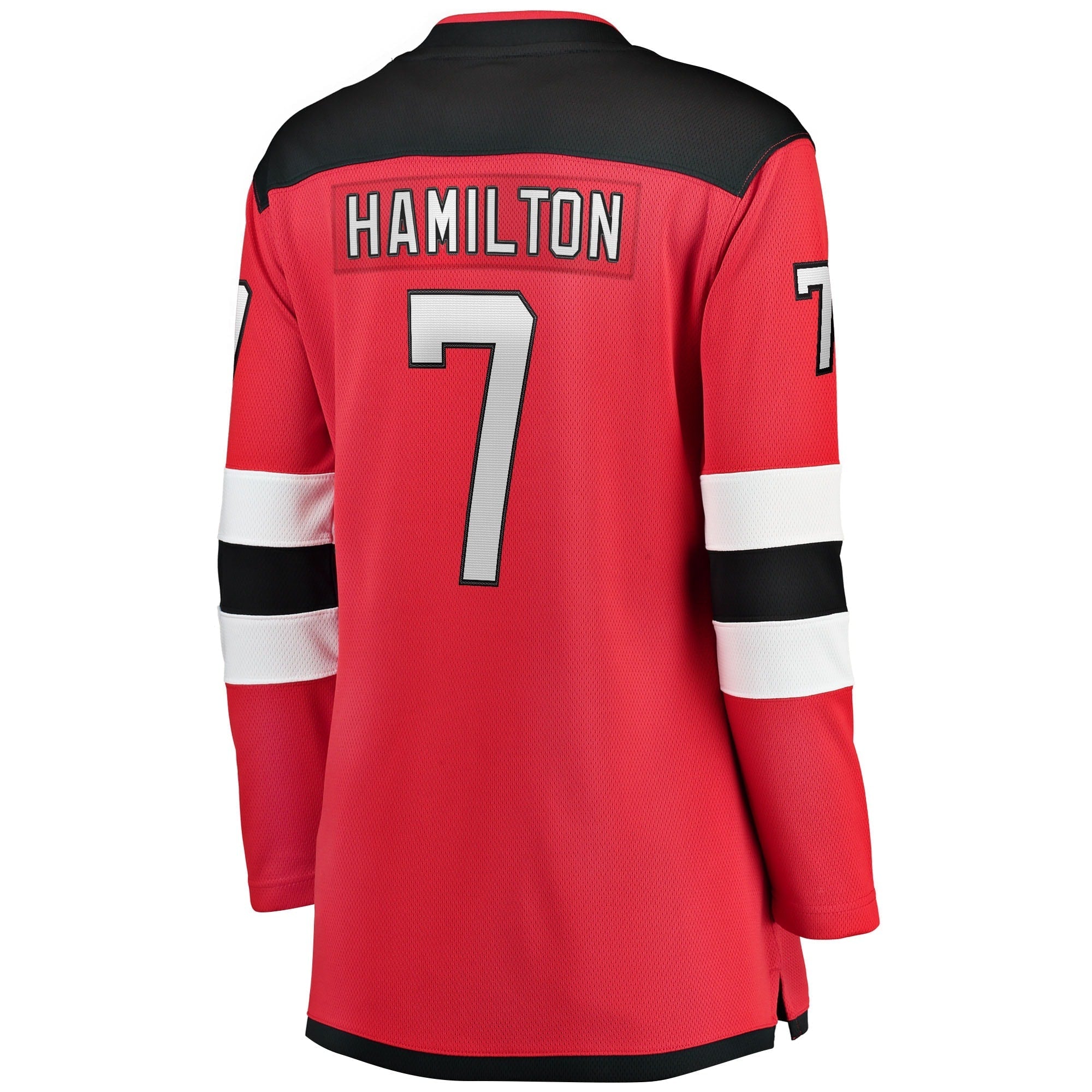 Women's Fanatics Branded Dougie Hamilton Red New Jersey Devils Breakaway Player Jersey - vstockx