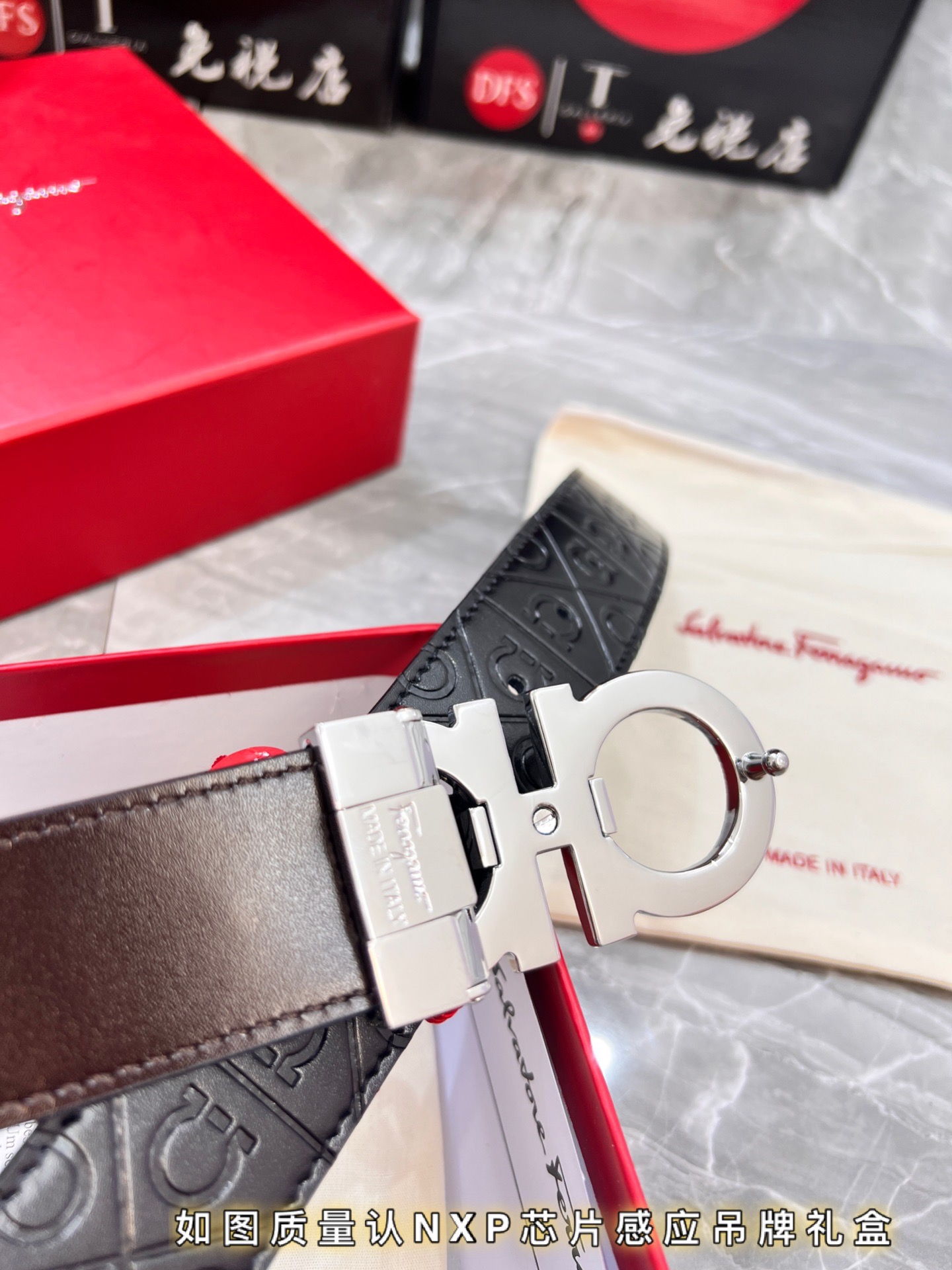 Streetwear Belt Ferragamo 319924 size:3.5cm - vstockx