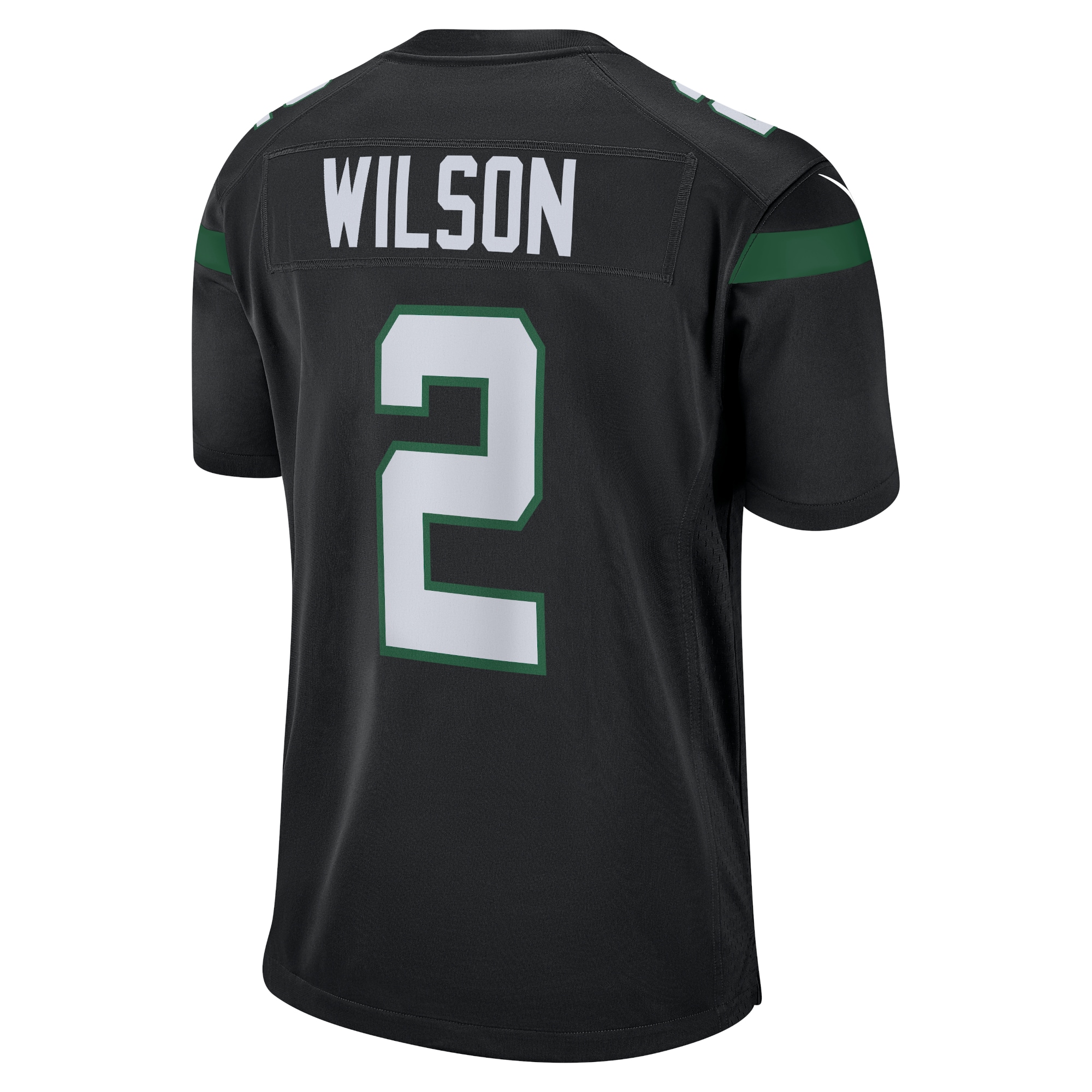 Zach Wilson New York Jets Nike Alternate Game Jersey - Black - vstockx