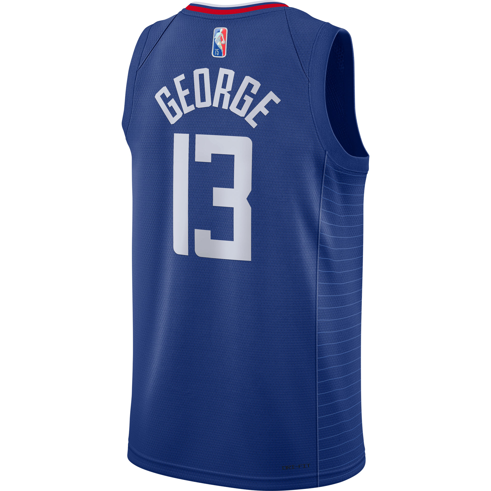 Paul George LA Clippers Nike 2021/22 Diamond Swingman Jersey - Icon Edition - Royal - vstockx