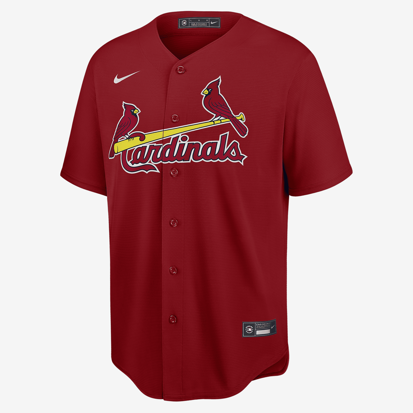 MLB St. Louis Cardinals Men's Replica Baseball Jersey - Red - vstockx