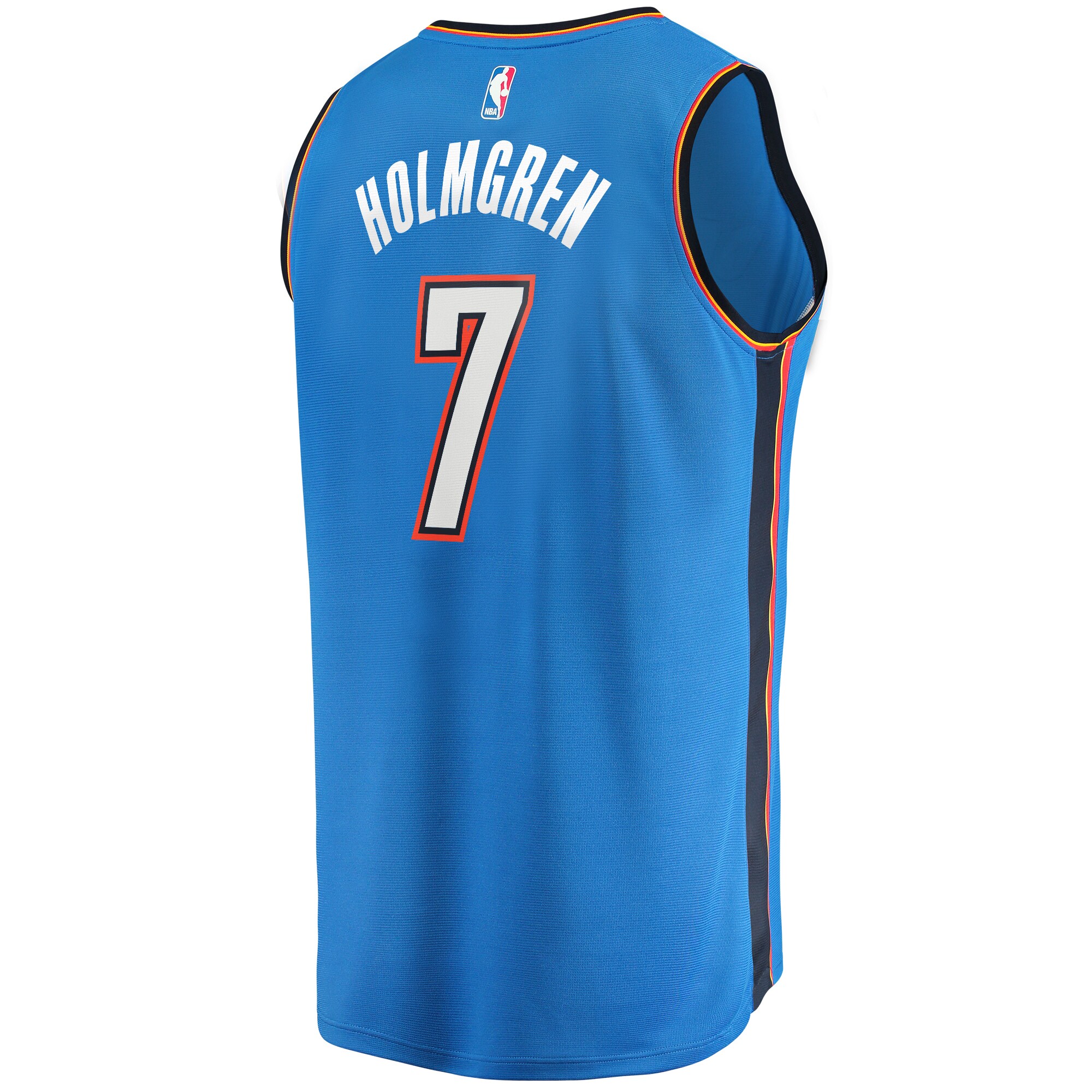 Chet Holmgren Oklahoma City Thunder Fanatics Branded 2022 NBA Draft First Round Pick Fast Break Replica Player Jersey - Icon Edition - Blue - vstockx