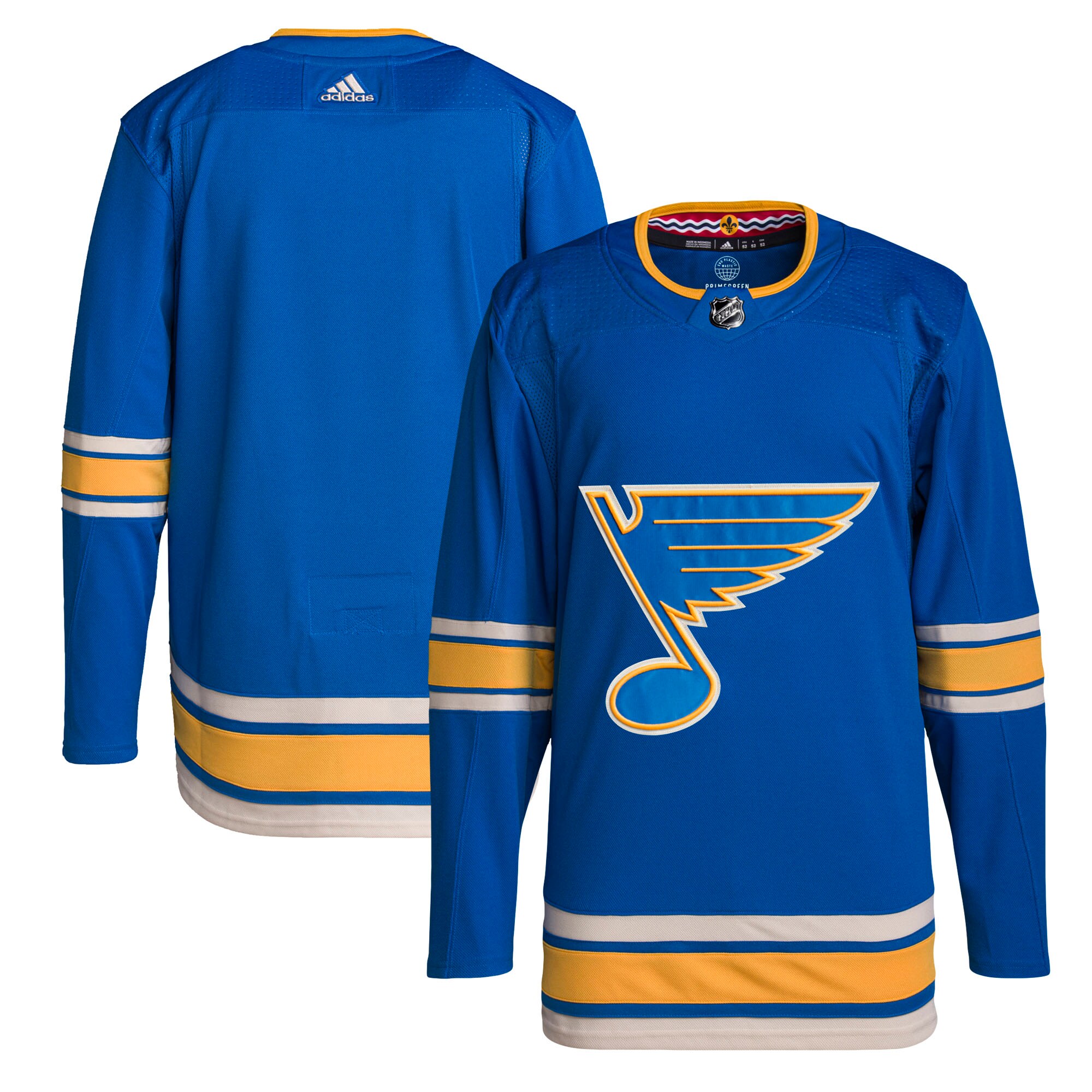 St. Louis Blues adidas Alternate Authentic Pro Jersey - Blue - vstockx