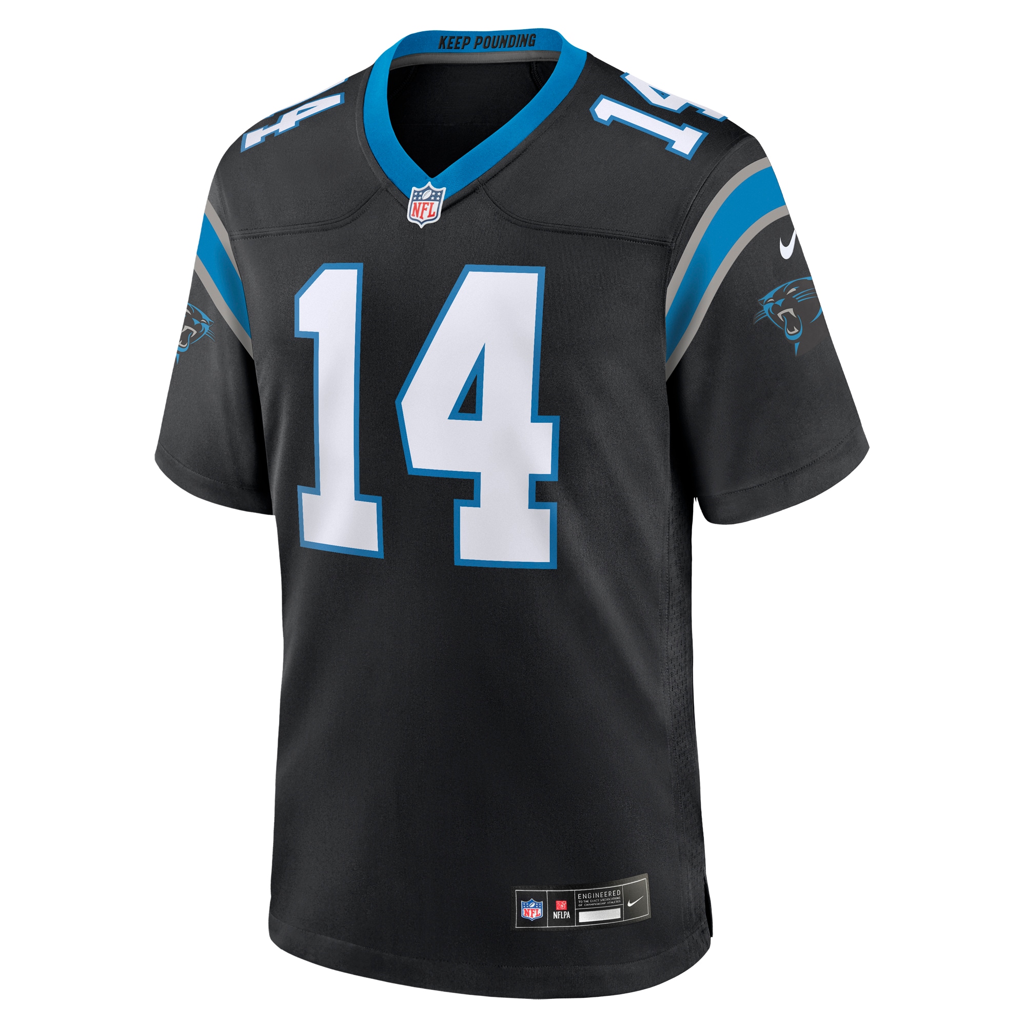 Andy Dalton Carolina Panthers Nike Team Game Jersey - Black - vstockx