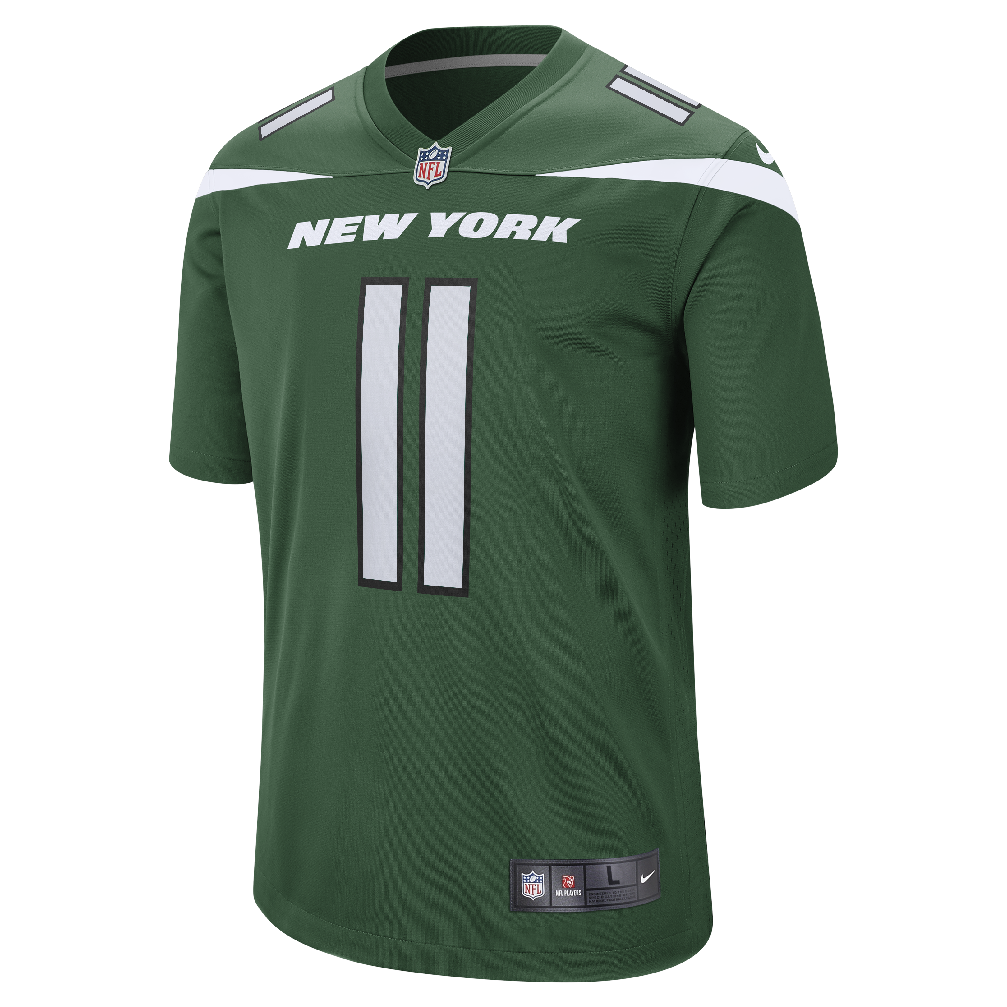 Jermaine Johnson II New York Jets Nike Game Jersey - Gotham Green - vstockx