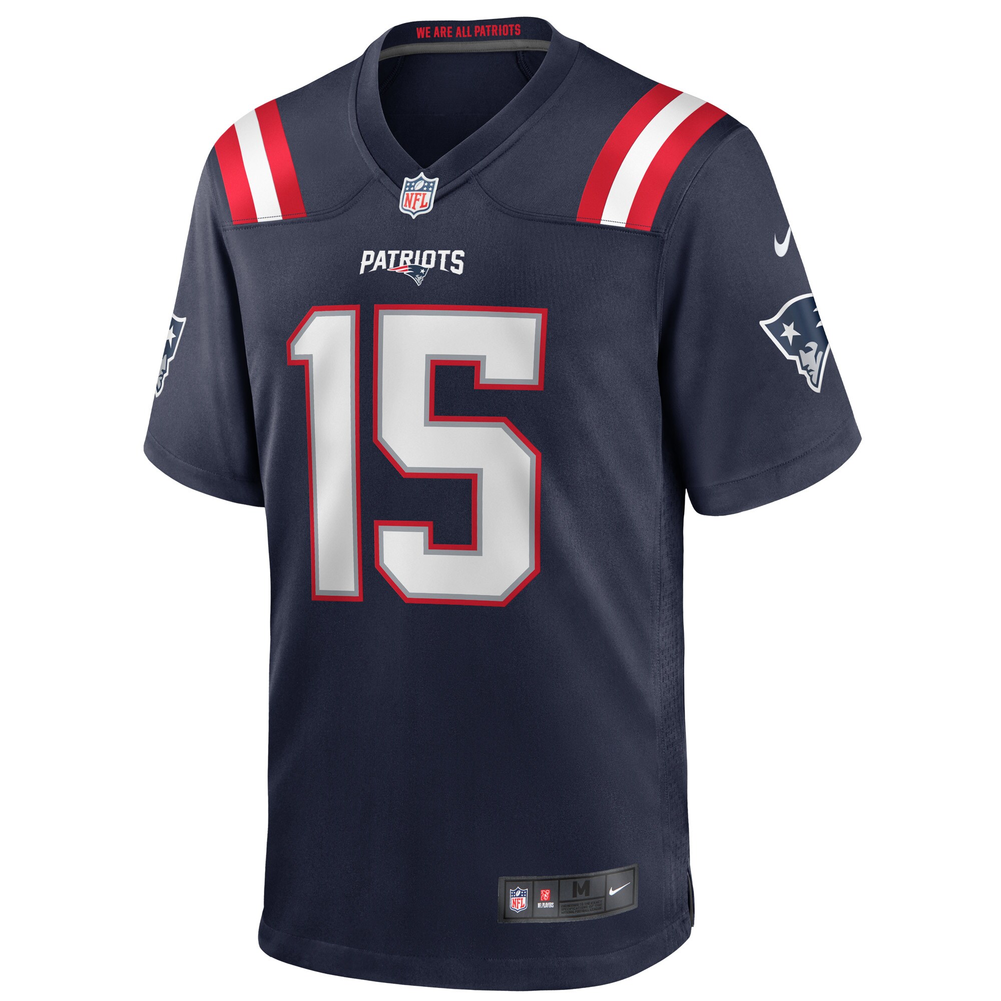 N'Keal Harry New England Patriots Nike Game Jersey - Navy - vstockx