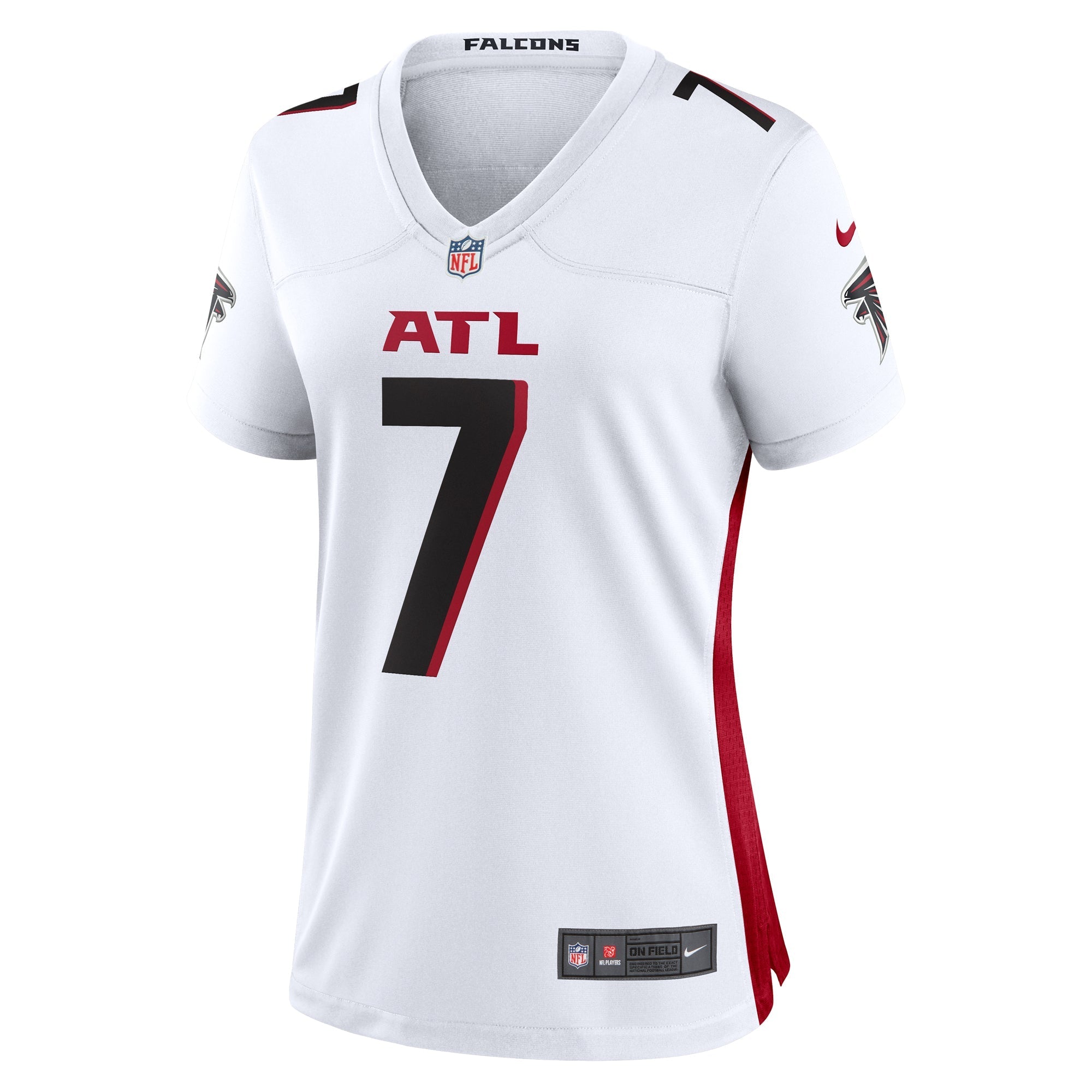 Women's Nike Bijan Robinson White Atlanta Falcons Away Game Jersey - vstockx