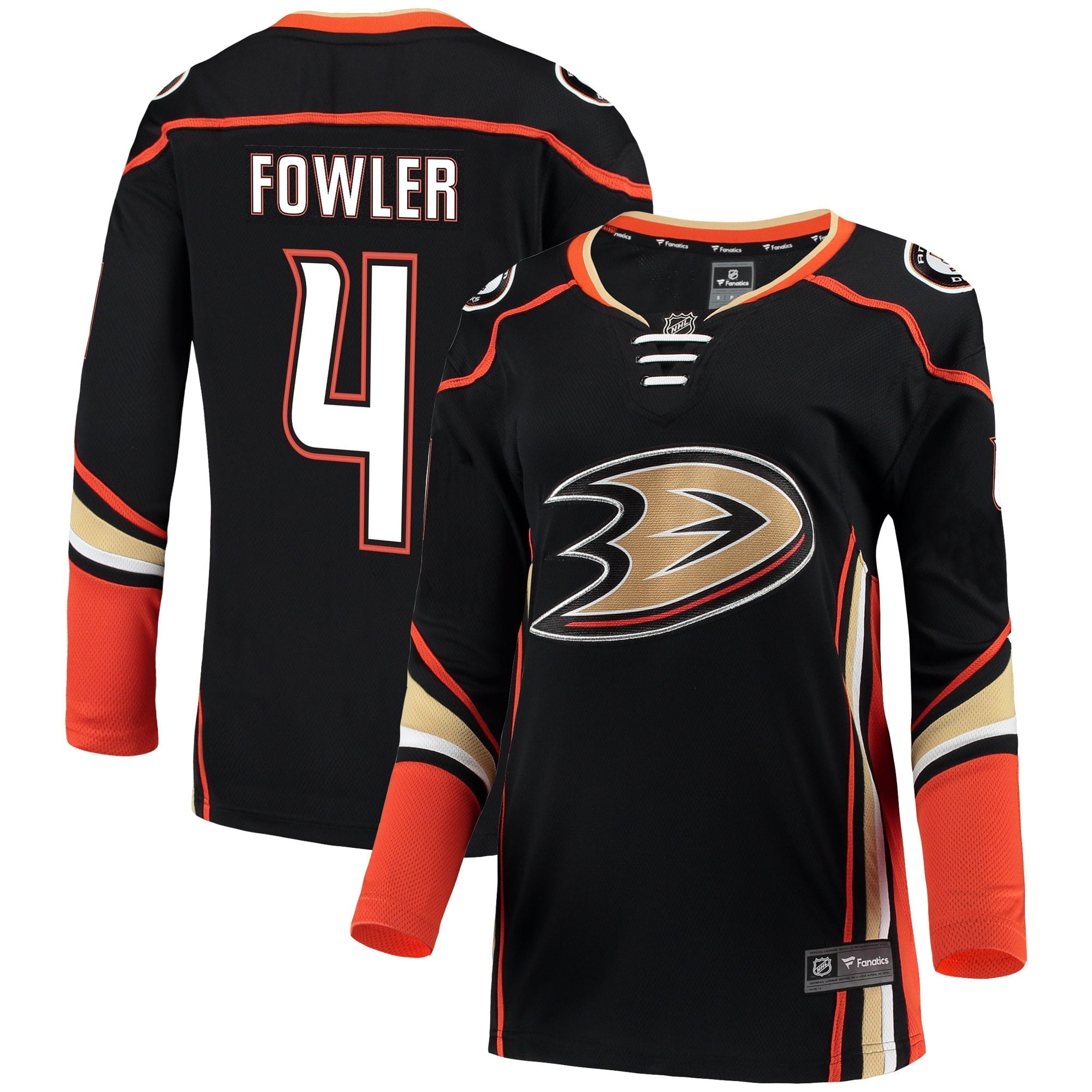Women's Fanatics Branded Cam Fowler Black Anaheim Ducks Breakaway Jersey - vstockx