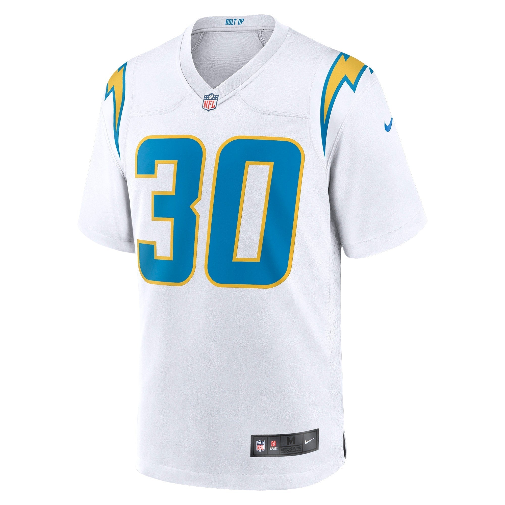 Men's Nike Austin Ekeler White Los Angeles Chargers Game Jersey - vstockx