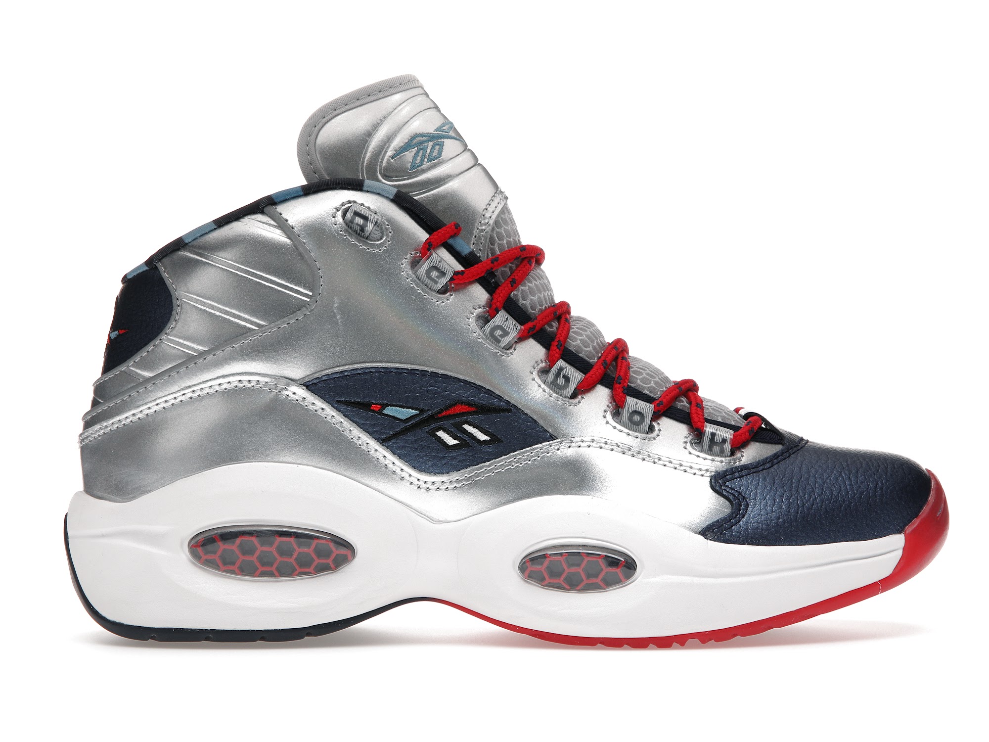 Reebok Question Mid Iverson x Harden Silver - vstockx