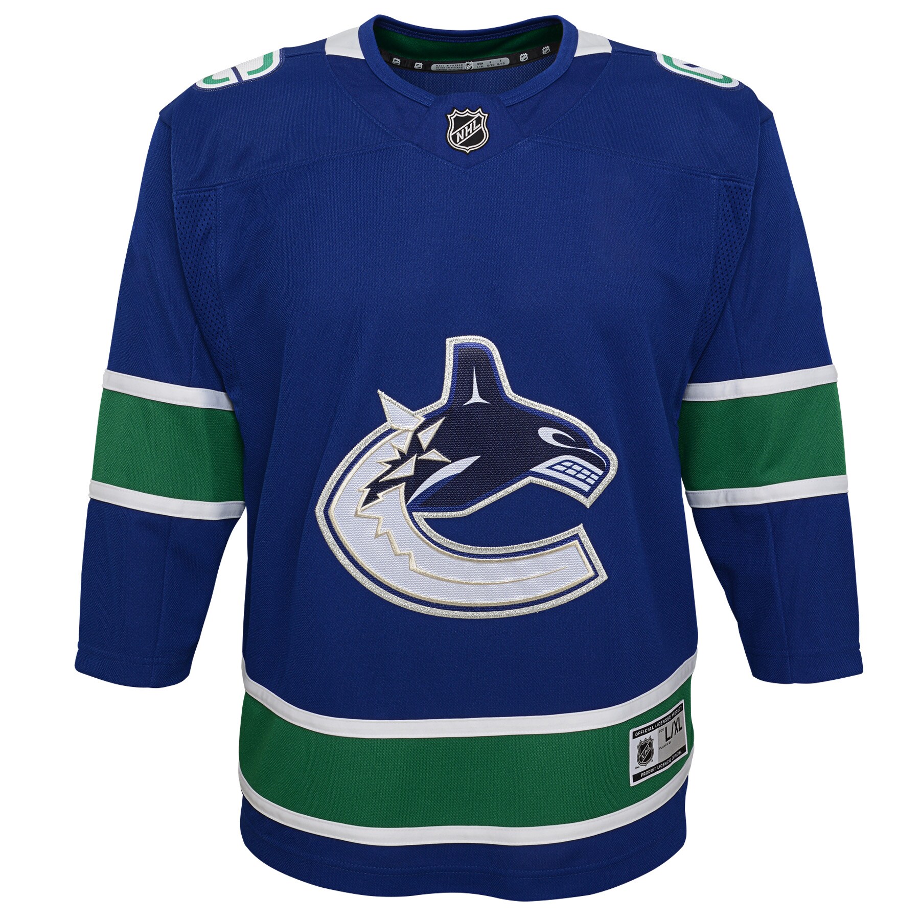 Vancouver Canucks Youth Premier Jersey - Blue - vstockx