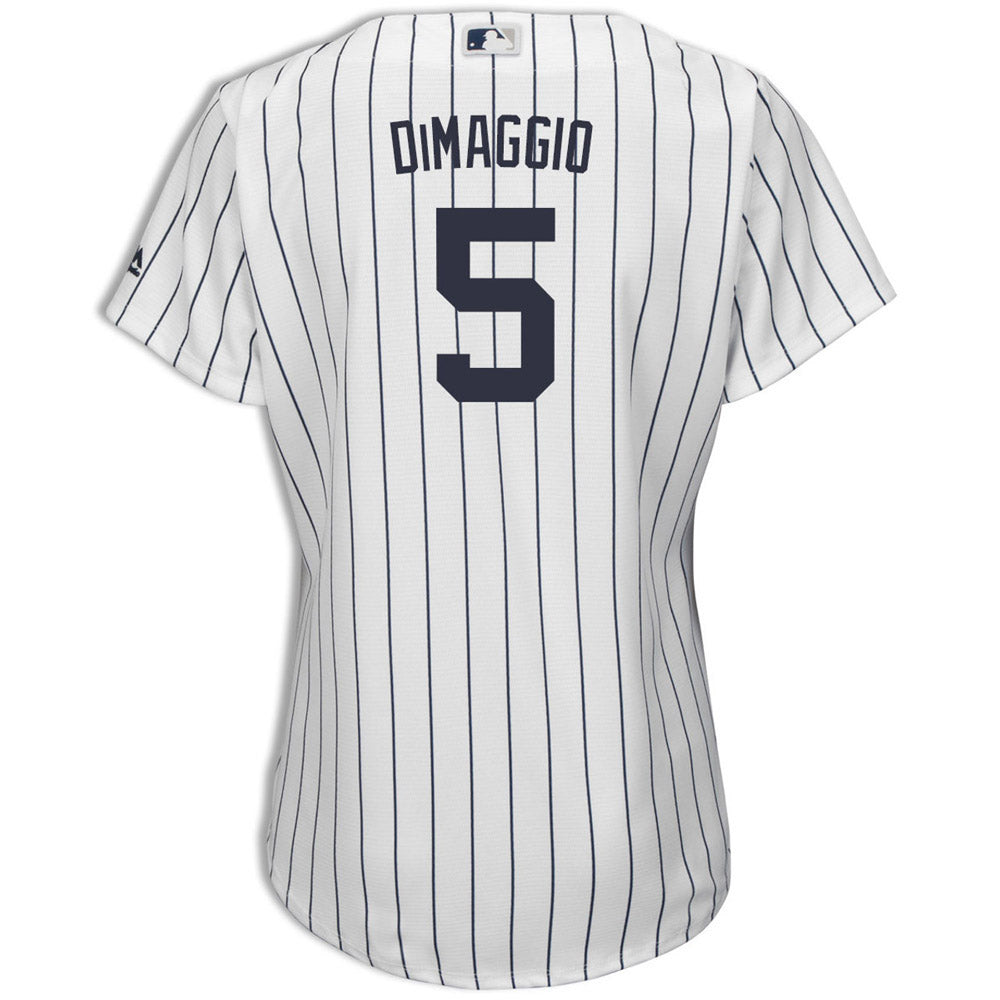 Women's New York Yankees Joe DiMaggio Replica Home Jersey - White - vstockx