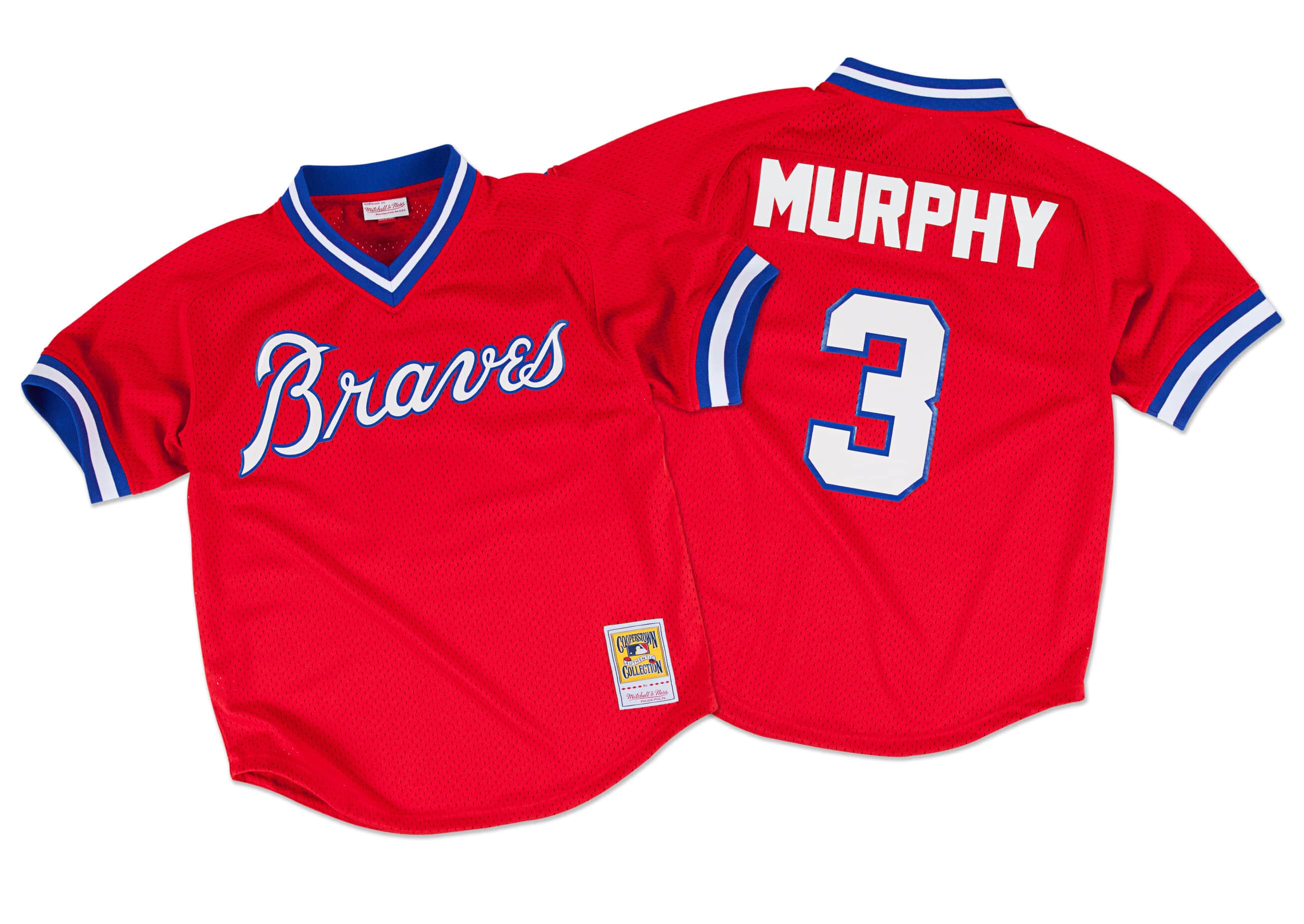 Dale Murphy 1980 Authentic Mesh BP Jersey Atlanta Braves - vstockx