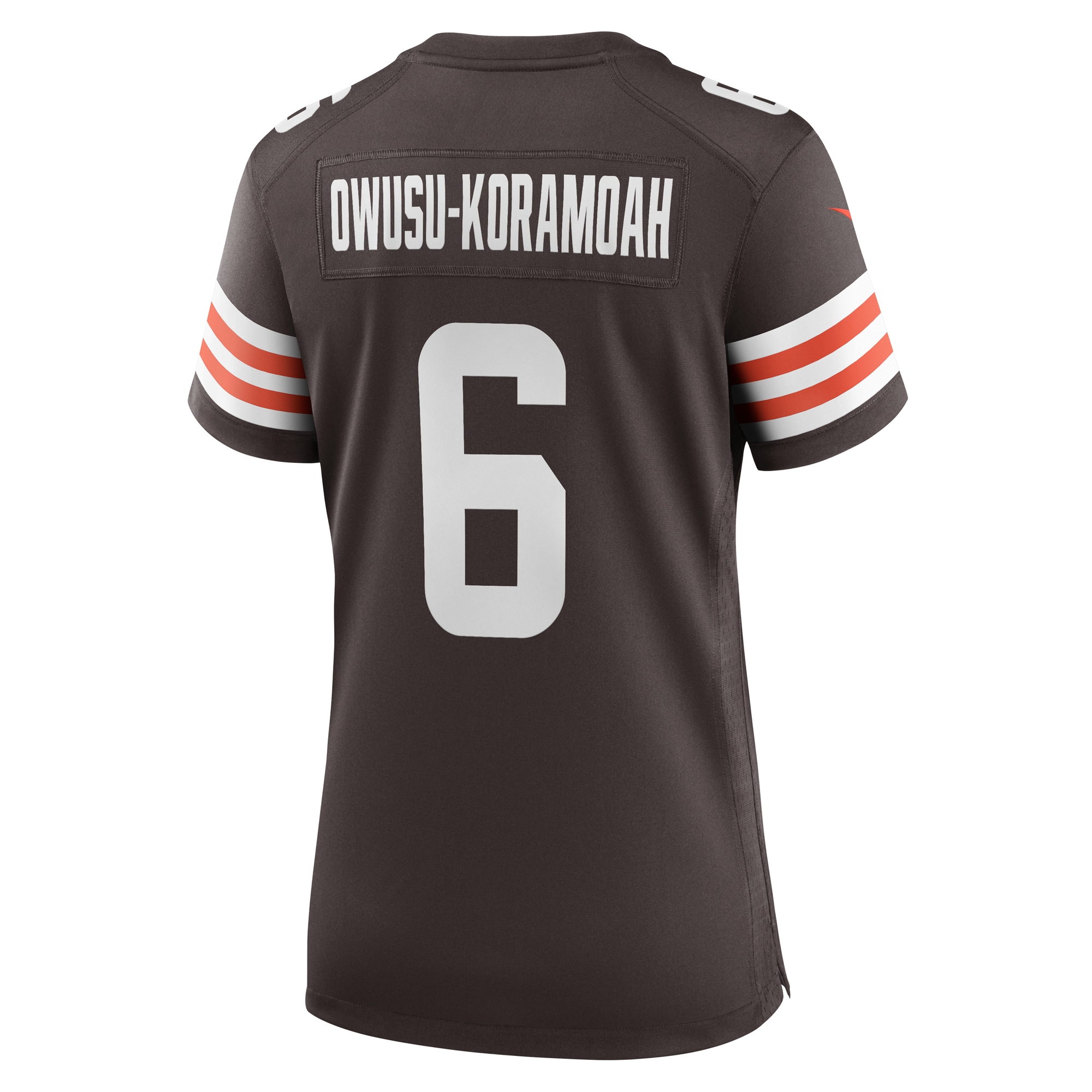Jeremiah Owusu-Koramoah Cleveland Browns Nike Women's Team Game Jersey - Brown - vstockx