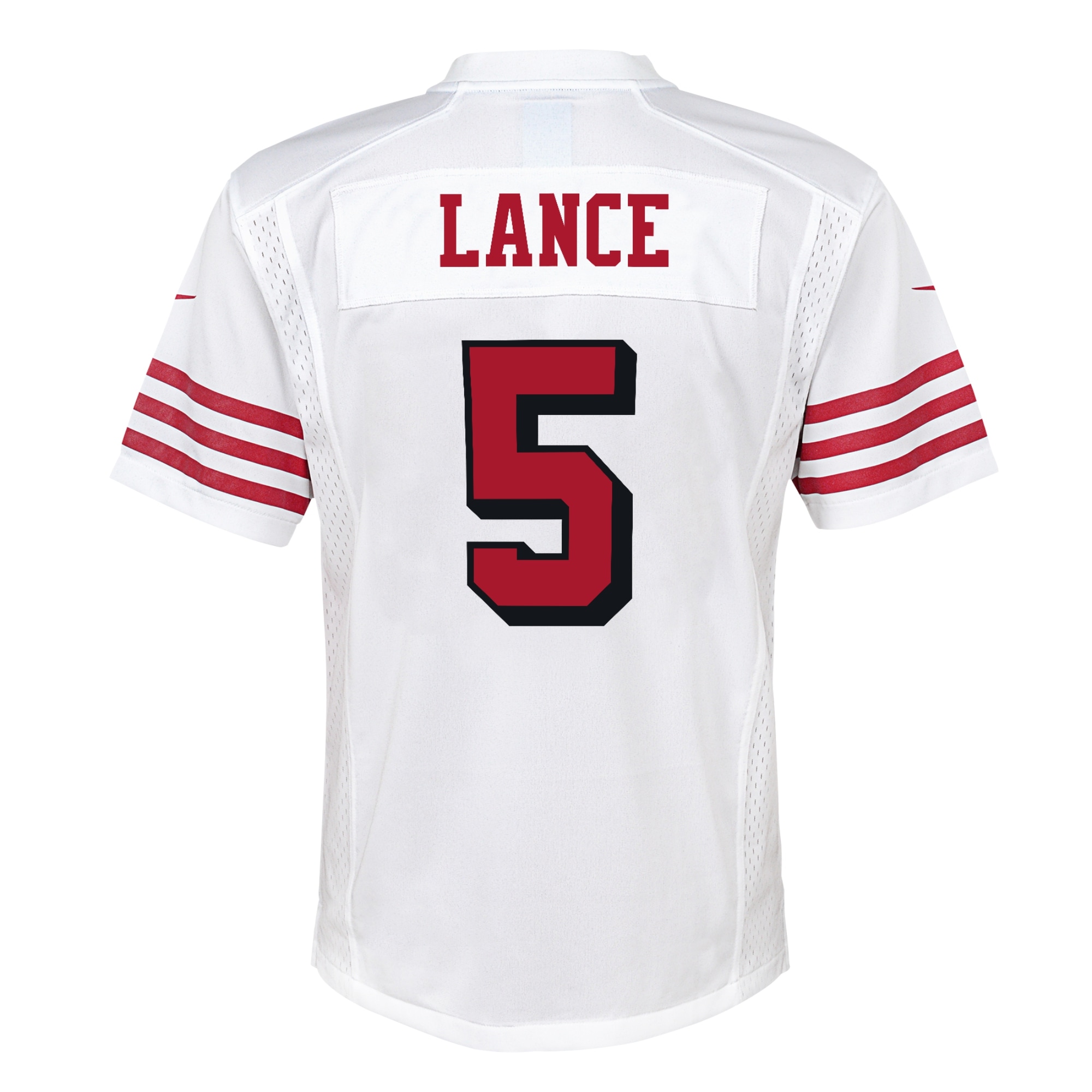 Trey Lance San Francisco 49ers Nike Youth Game Jersey - White - vstockx