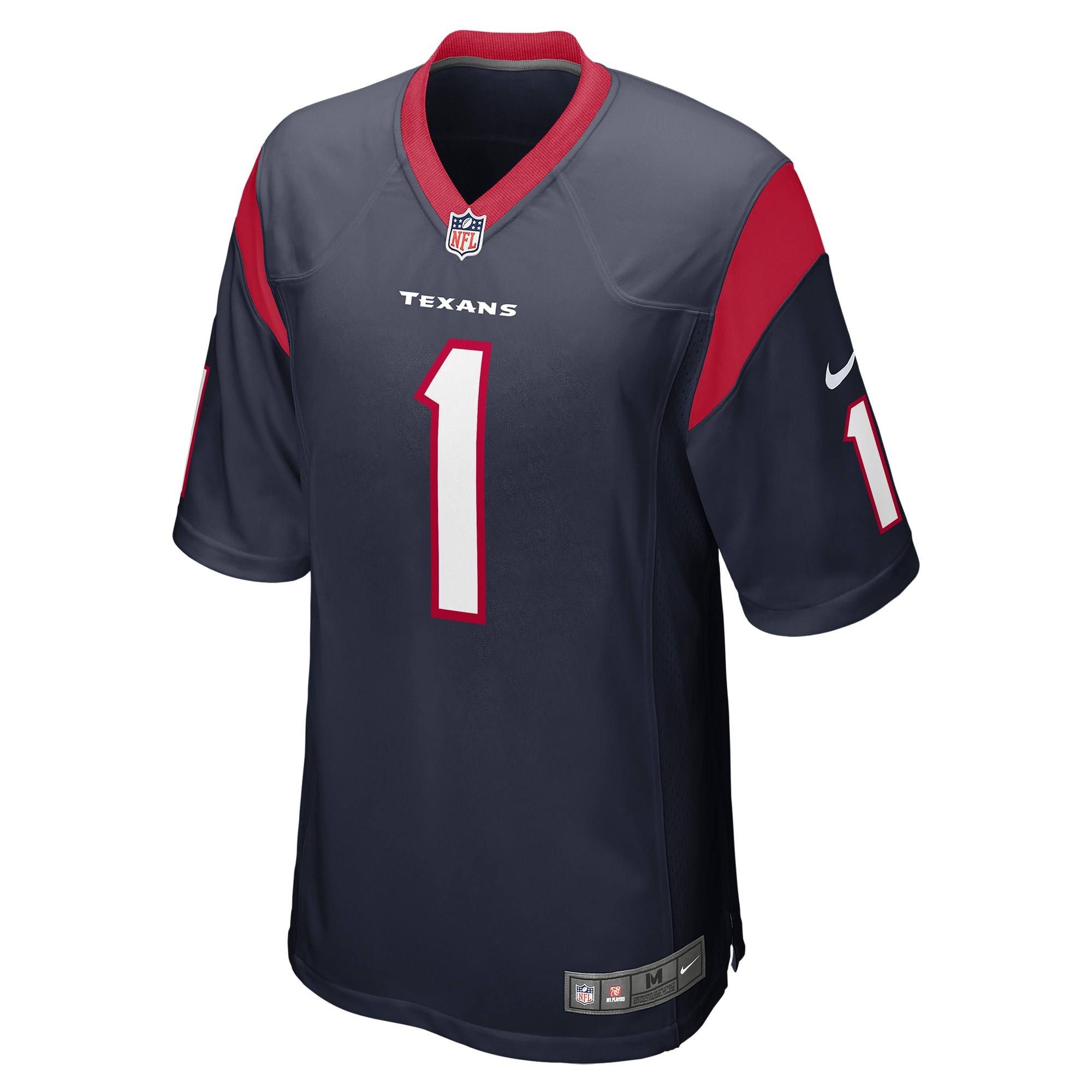 Number 1 Dad Houston Texans Nike Game Jersey - Navy - vstockx