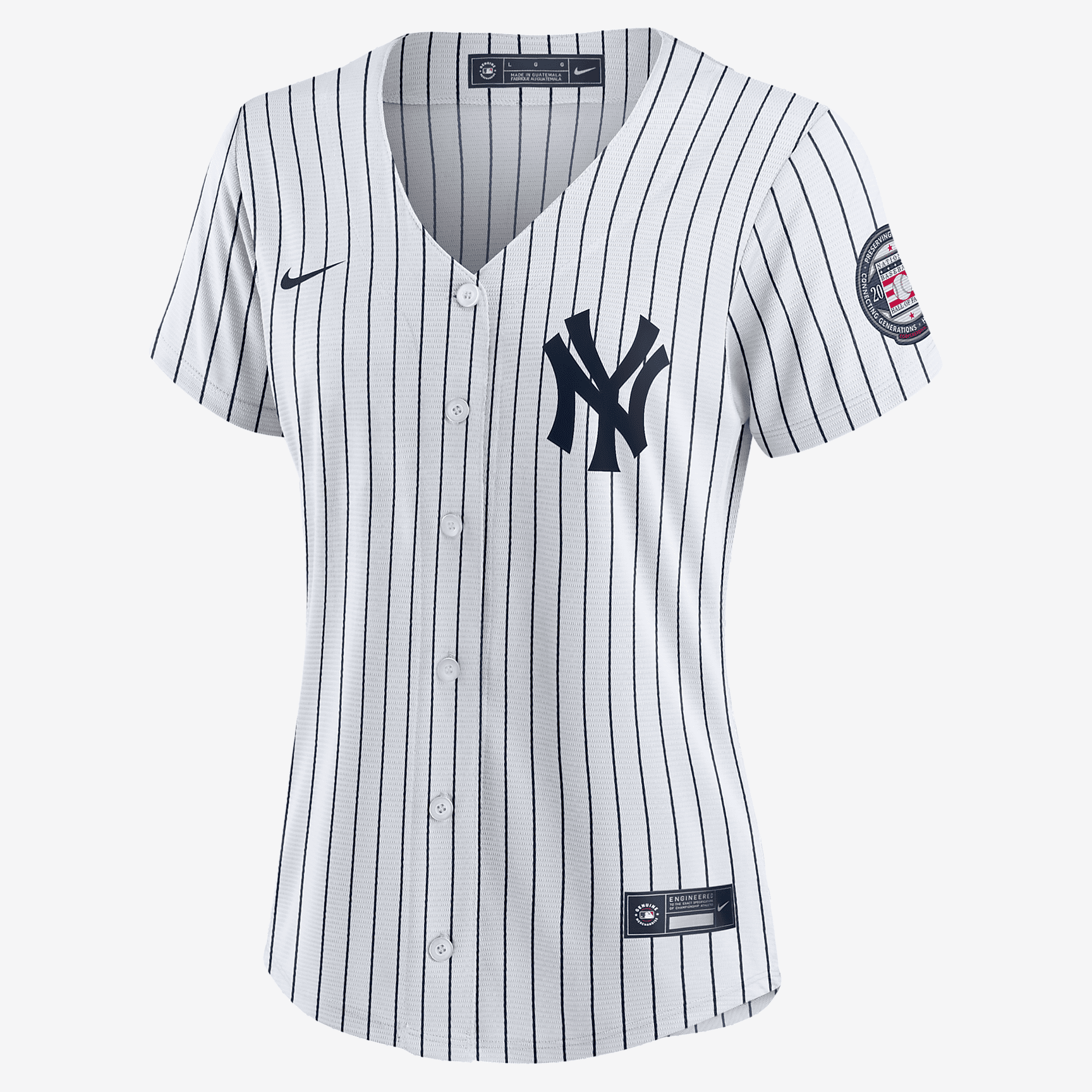 MLB New York Yankees 2020 Hall of Fame Induction (Derek Jeter) Women's Replica Baseball Jersey - White - vstockx