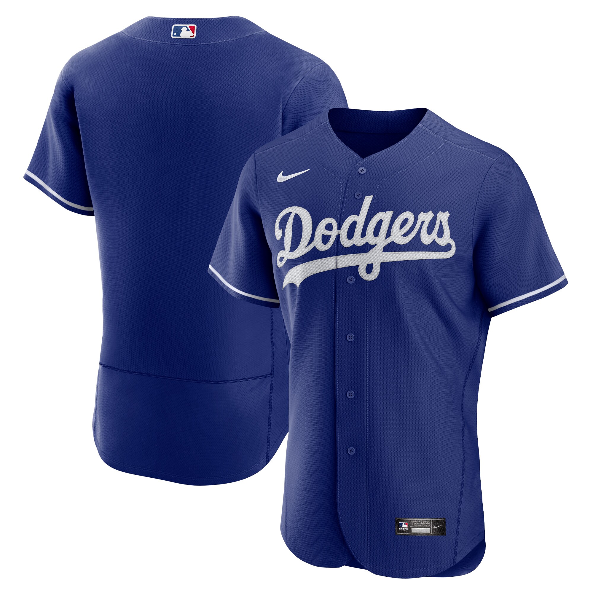 Los Angeles Dodgers Nike Alternate Authentic Team Jersey - Royal - vstockx
