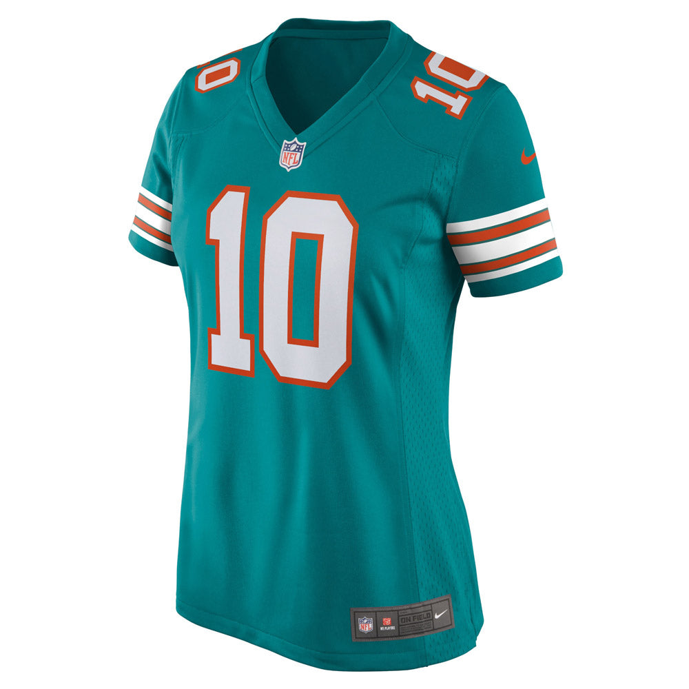 Women's Miami Dolphins Tyreek Hill Alternate Game Jersey Aqua - vstockx