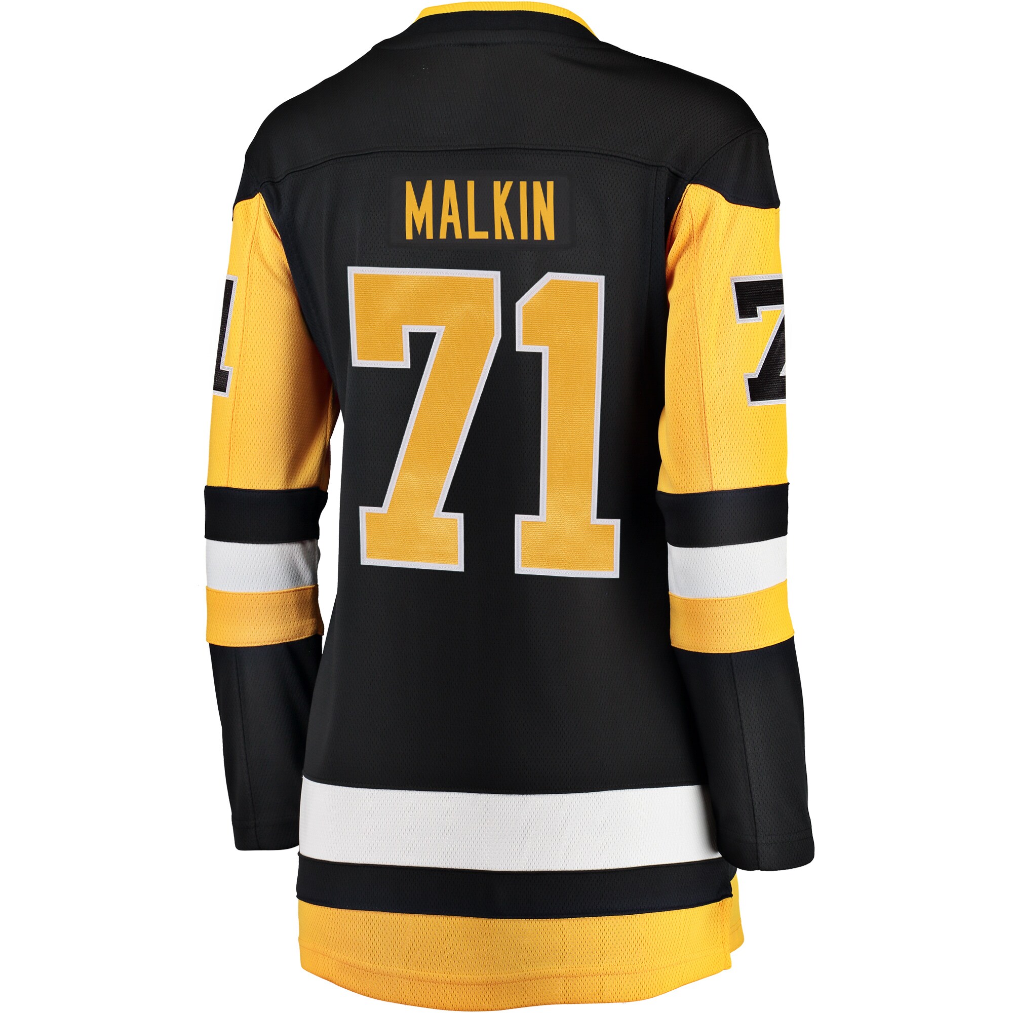 Evgeni Malkin Pittsburgh Penguins Fanatics Branded Women's Home Breakaway Player Jersey - Black - vstockx