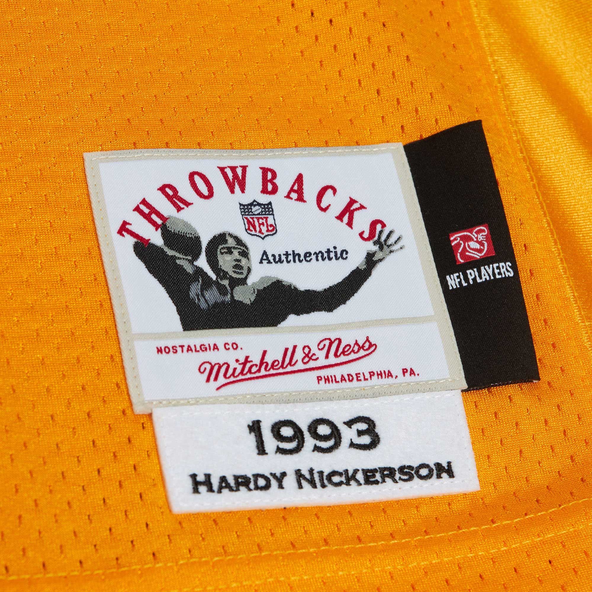 Hardy Nickerson Tampa Bay Buccaneers Mitchell & Ness 1993 Authentic Jersey - Orange - vstockx