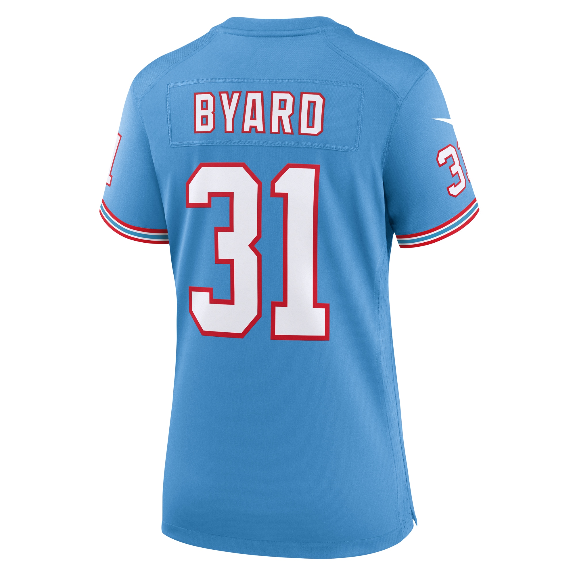 Kevin Byard Tennessee Titans Nike Women's Oilers Throwback Player Game Jersey - Light Blue - vstockx