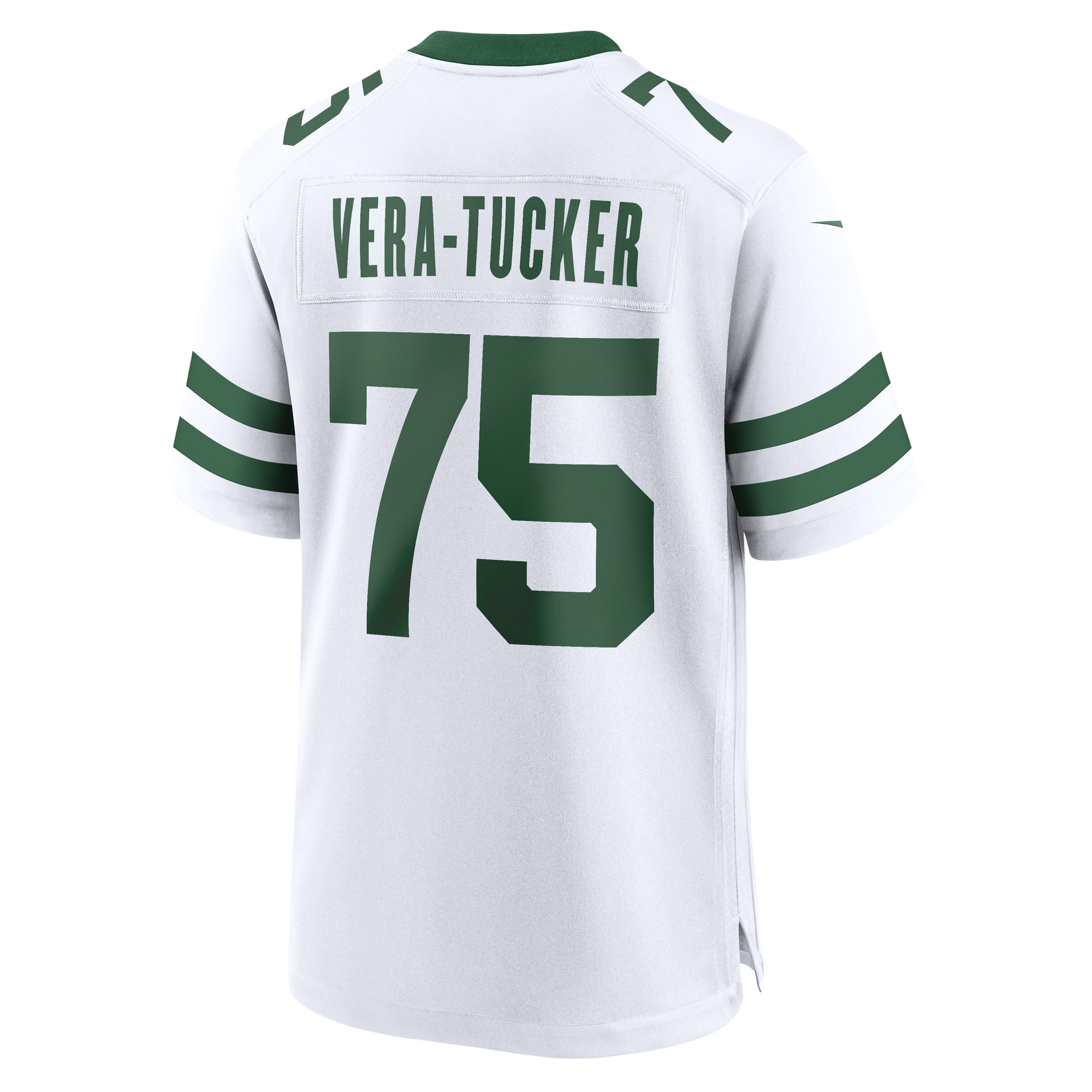 Alijah Vera-Tucker New York Jets Nike Legacy Player Game Jersey - White - vstockx