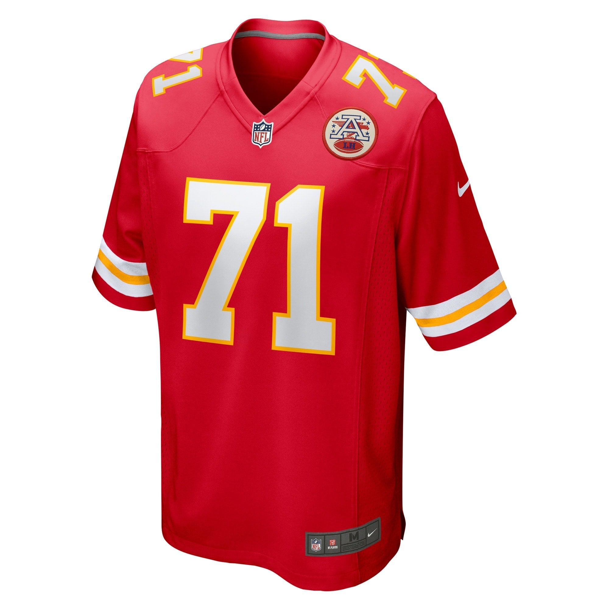 Men's Nike Danny Shelton Red Kansas City Chiefs Game Player Jersey - vstockx