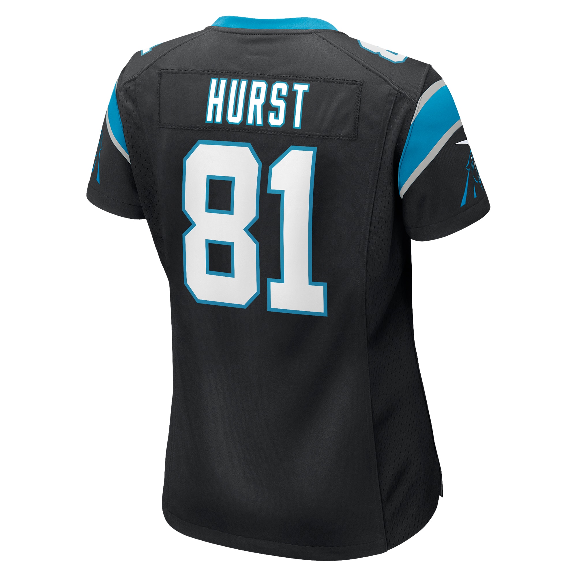 Hayden Hurst Carolina Panthers Nike Women's Game Player Jersey - Black - vstockx