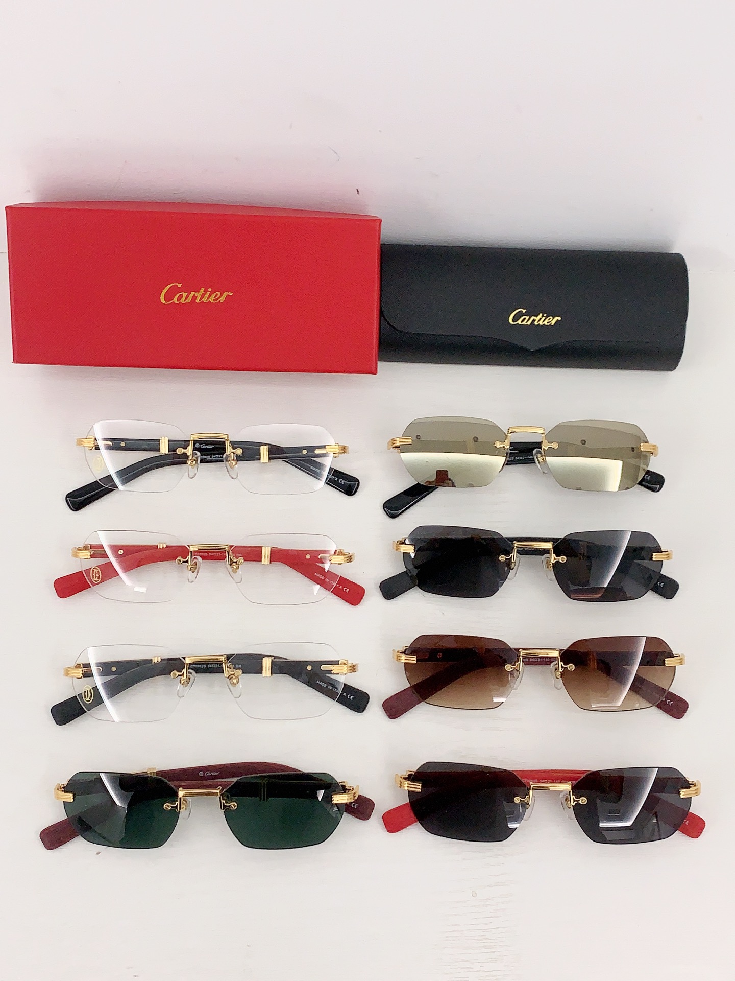 Sunglasses Cartier CT0362S size��55-21-145 - vstockx