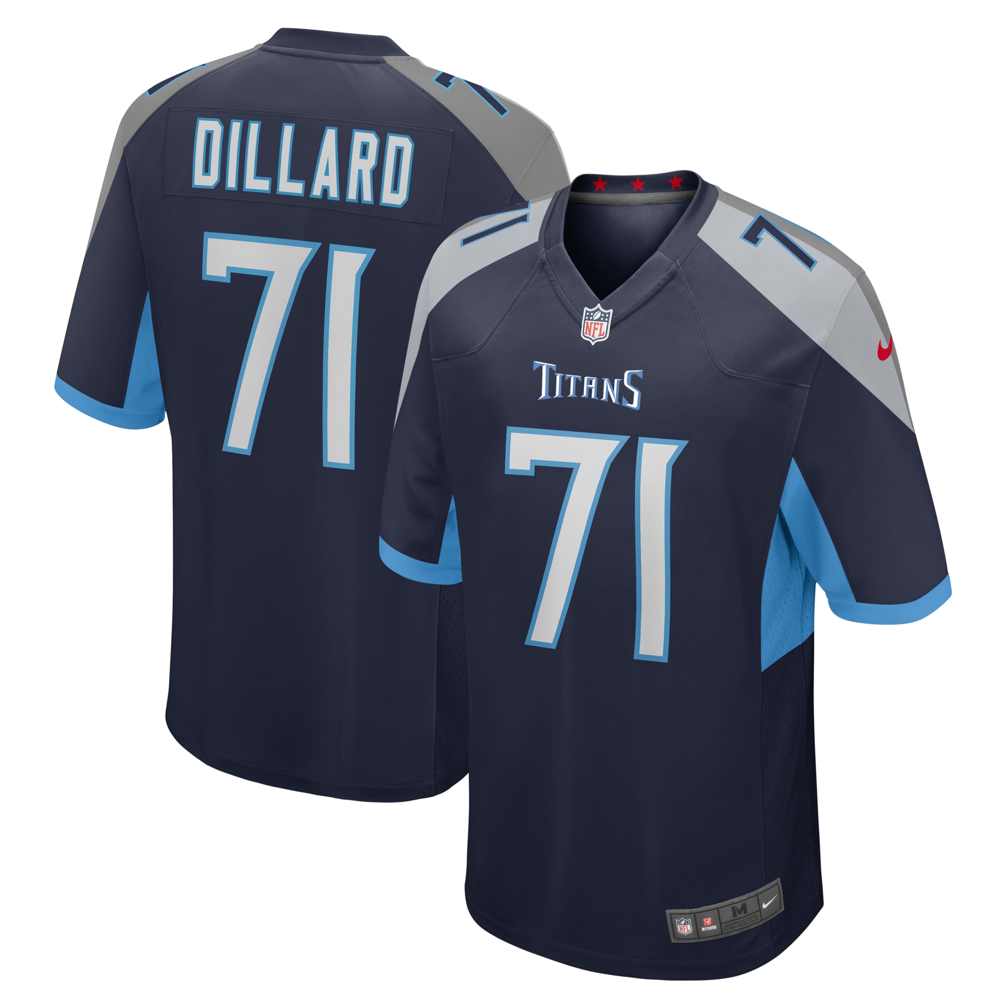 Andre Dillard Tennessee Titans Nike Game Player Jersey - Navy - vstockx