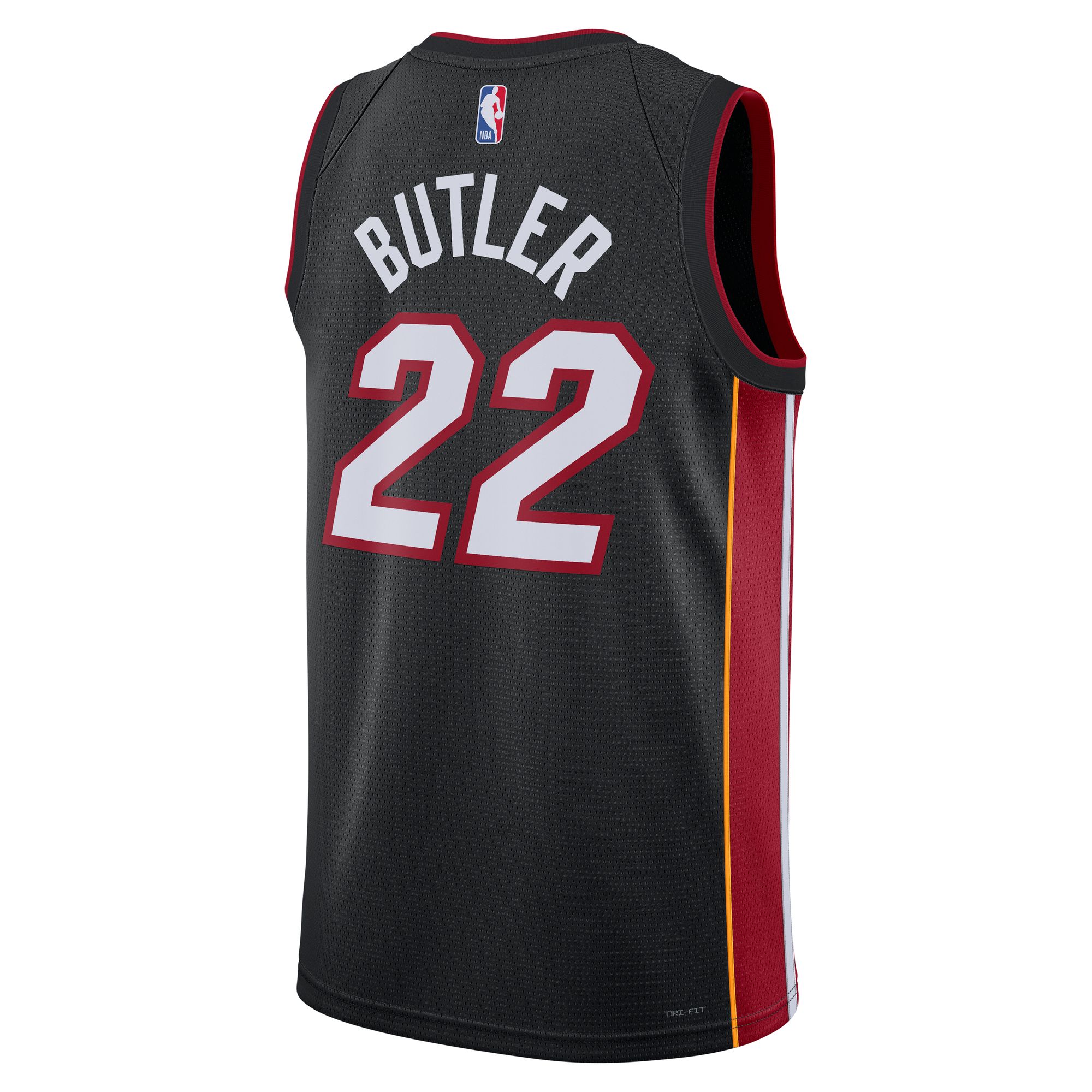 Jimmy Butler Miami Heat Nike Unisex Swingman Jersey - Association Edition - Black - vstockx